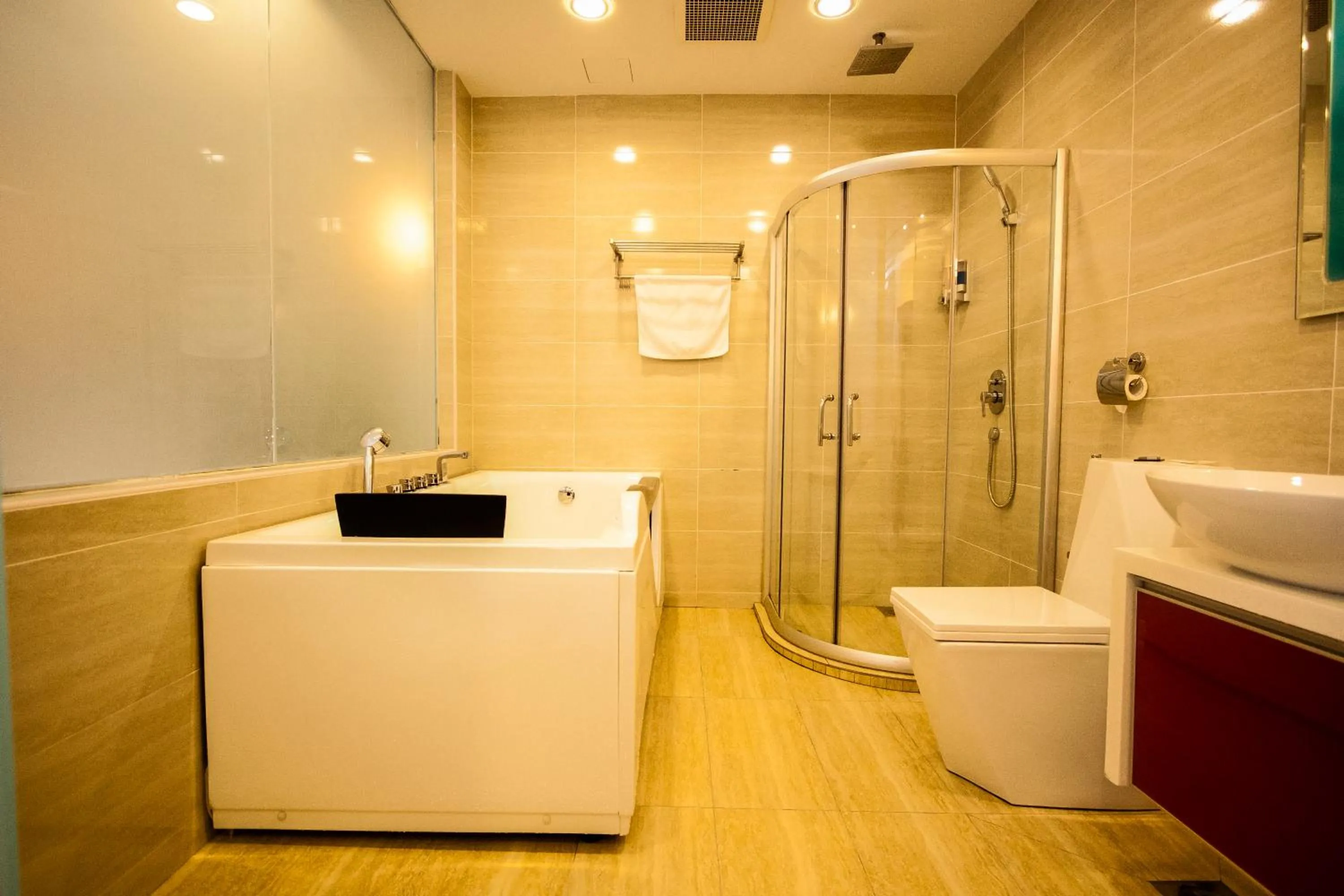 Shower in Louis Hotel