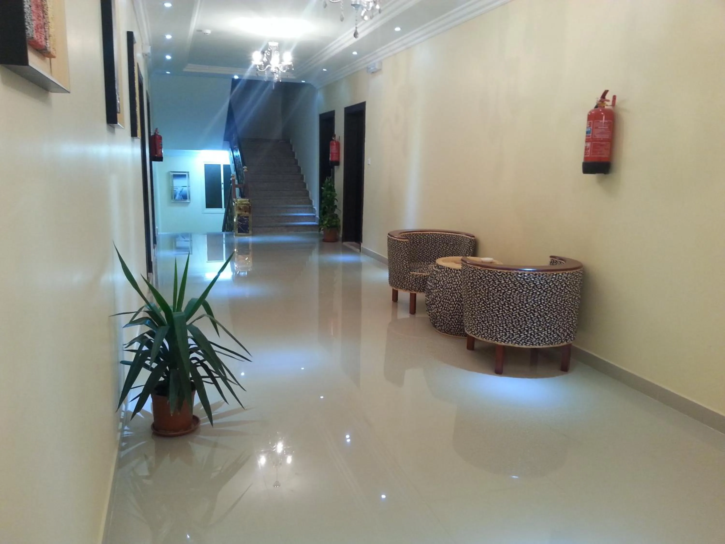 Seating area in Lara Al Jawf Hotel Apartments
