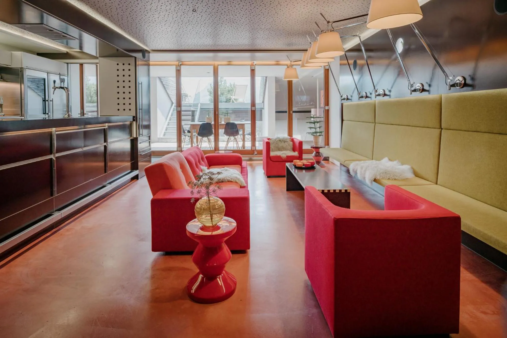 Lounge or bar in LAMA Appartement