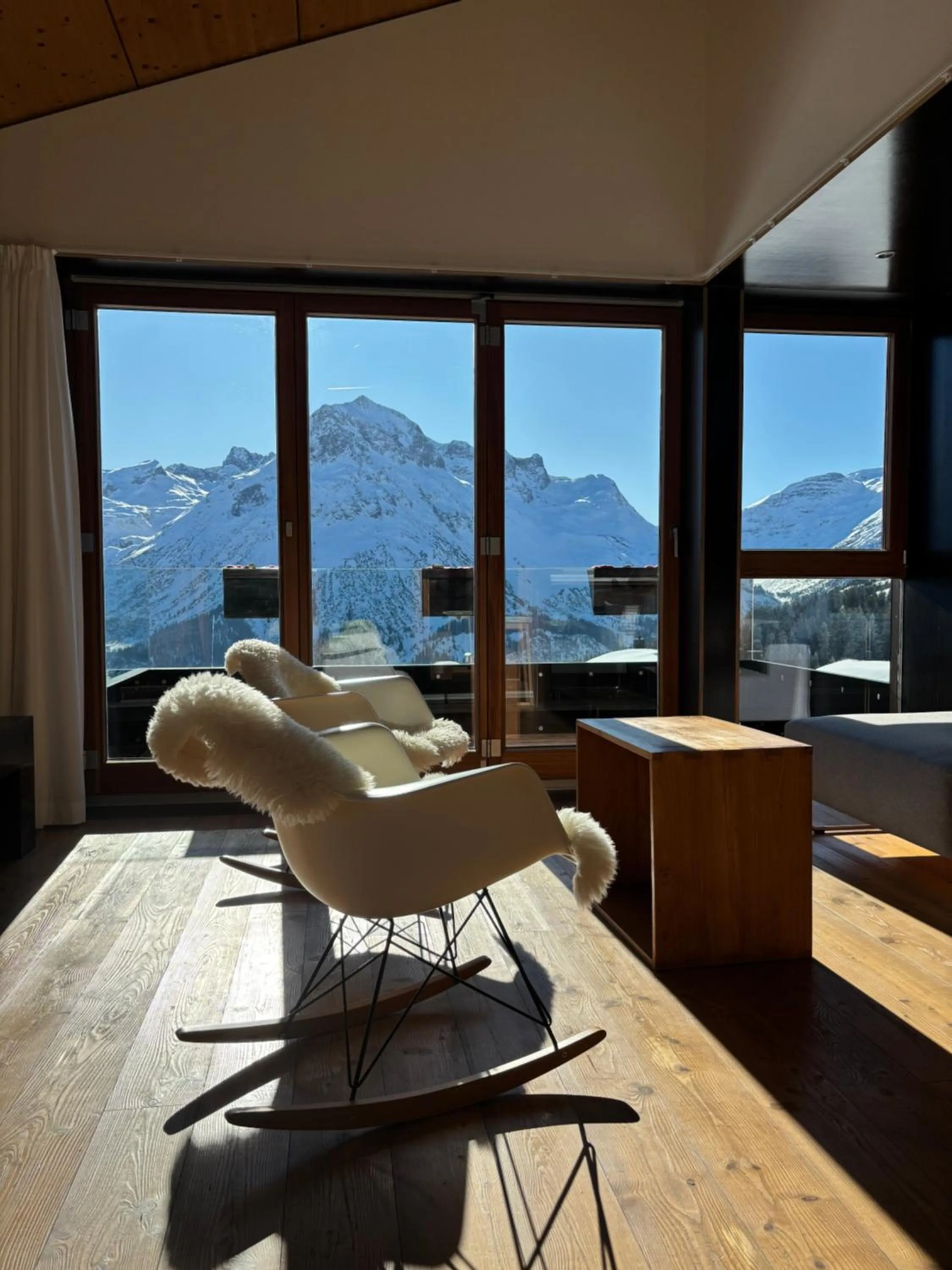 Mountain view in LAMA Appartement