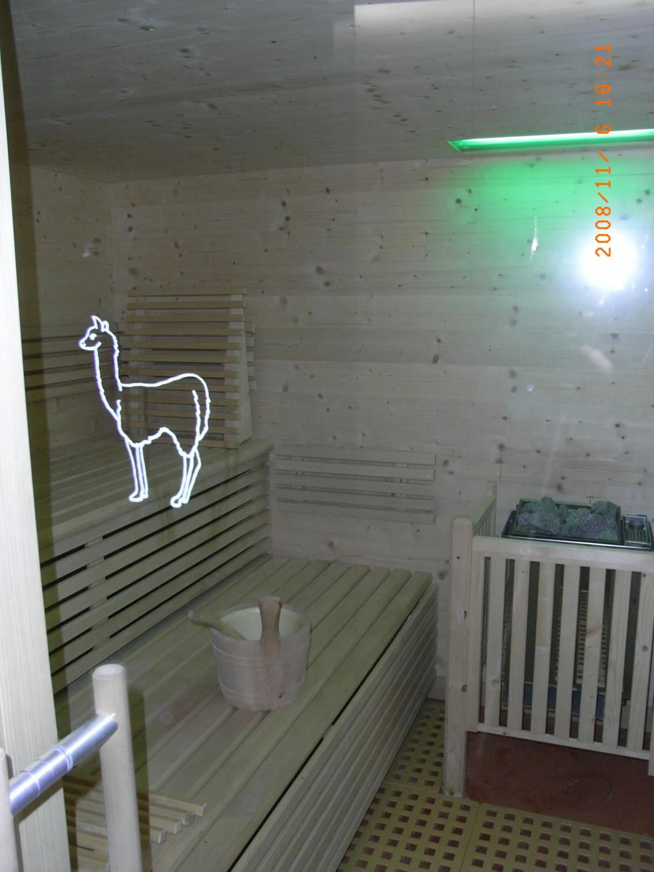 Sauna in LAMA Appartement
