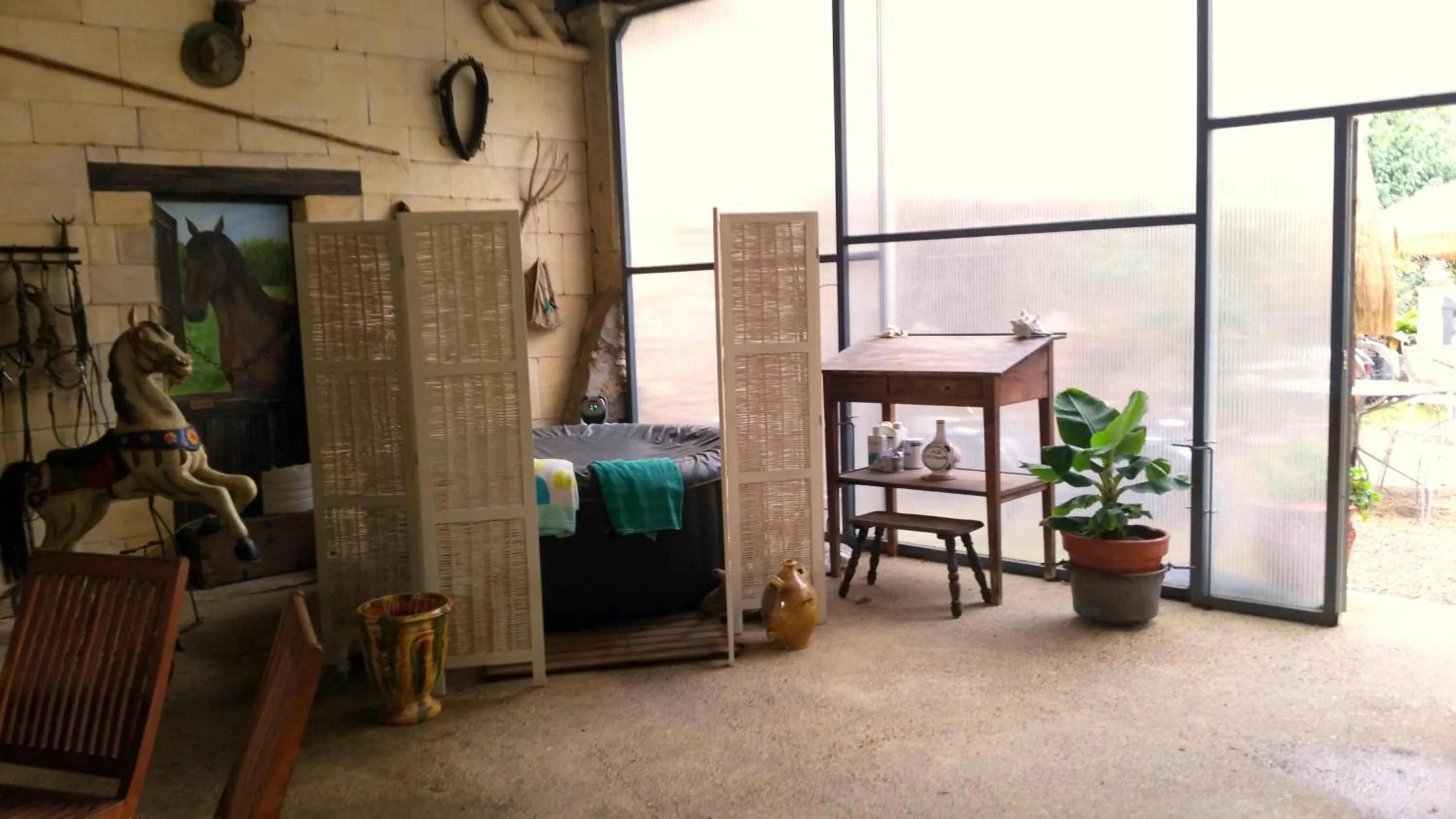 People in Le Clos des Aramons