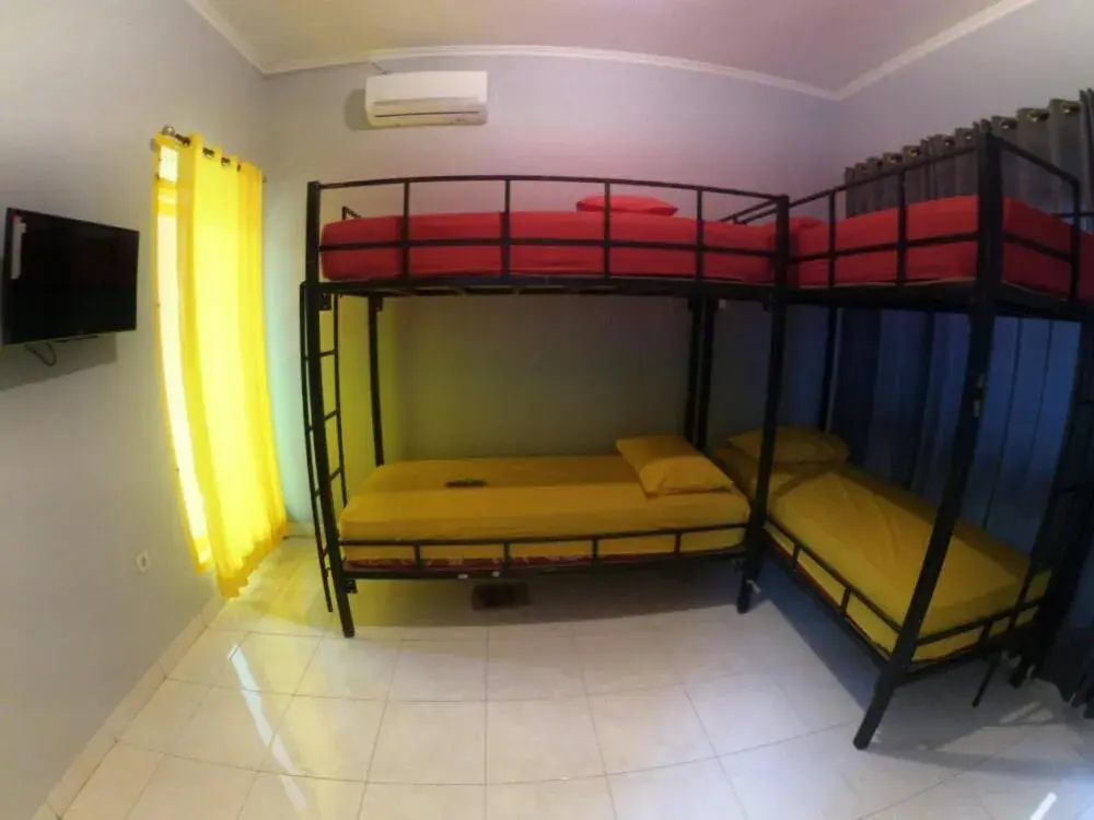 Bed in Mess Inn Semarang Bed in Mess Inn Semarang