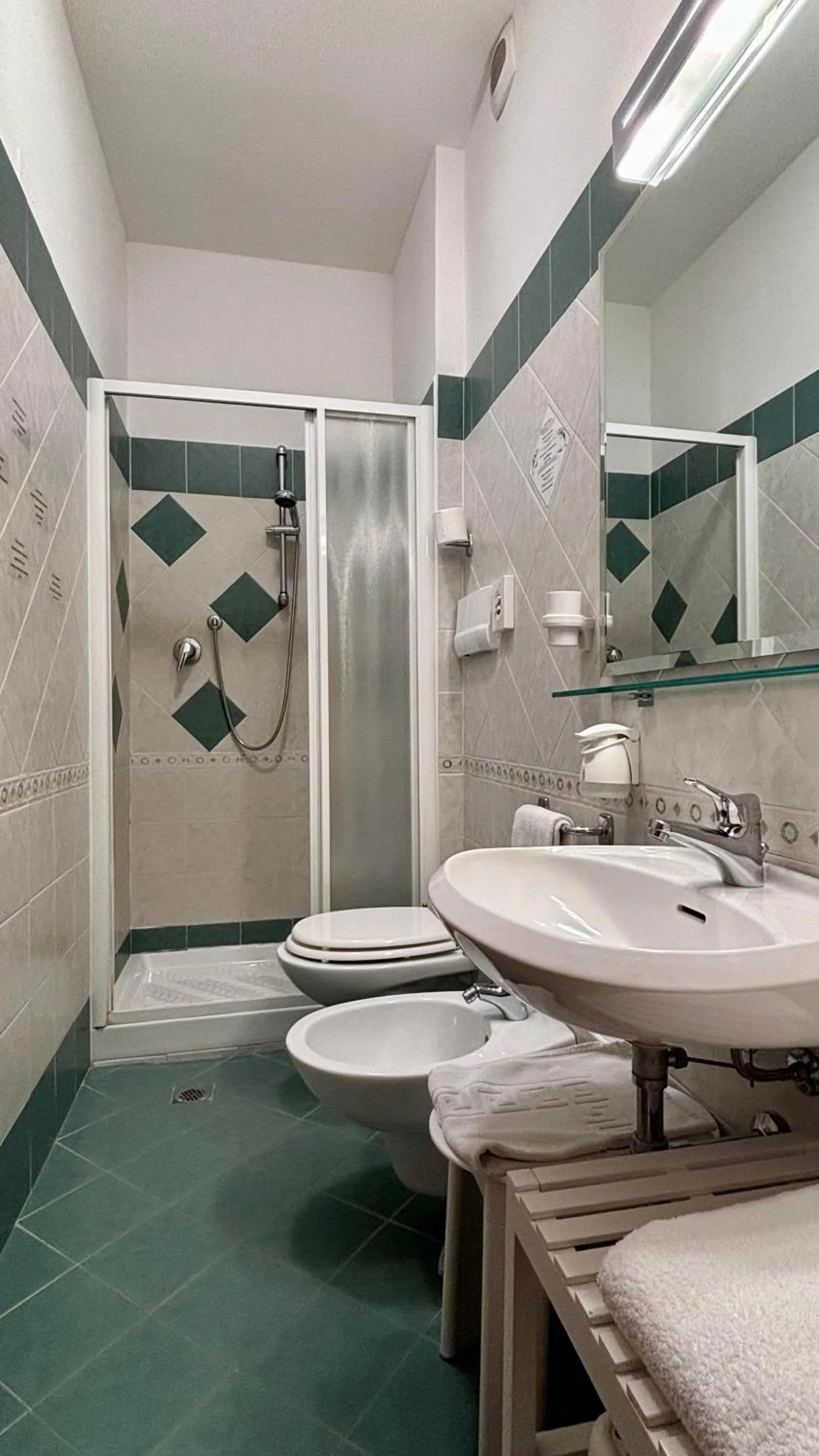 Toilet in Pinetina Mare Baby Family Hotel