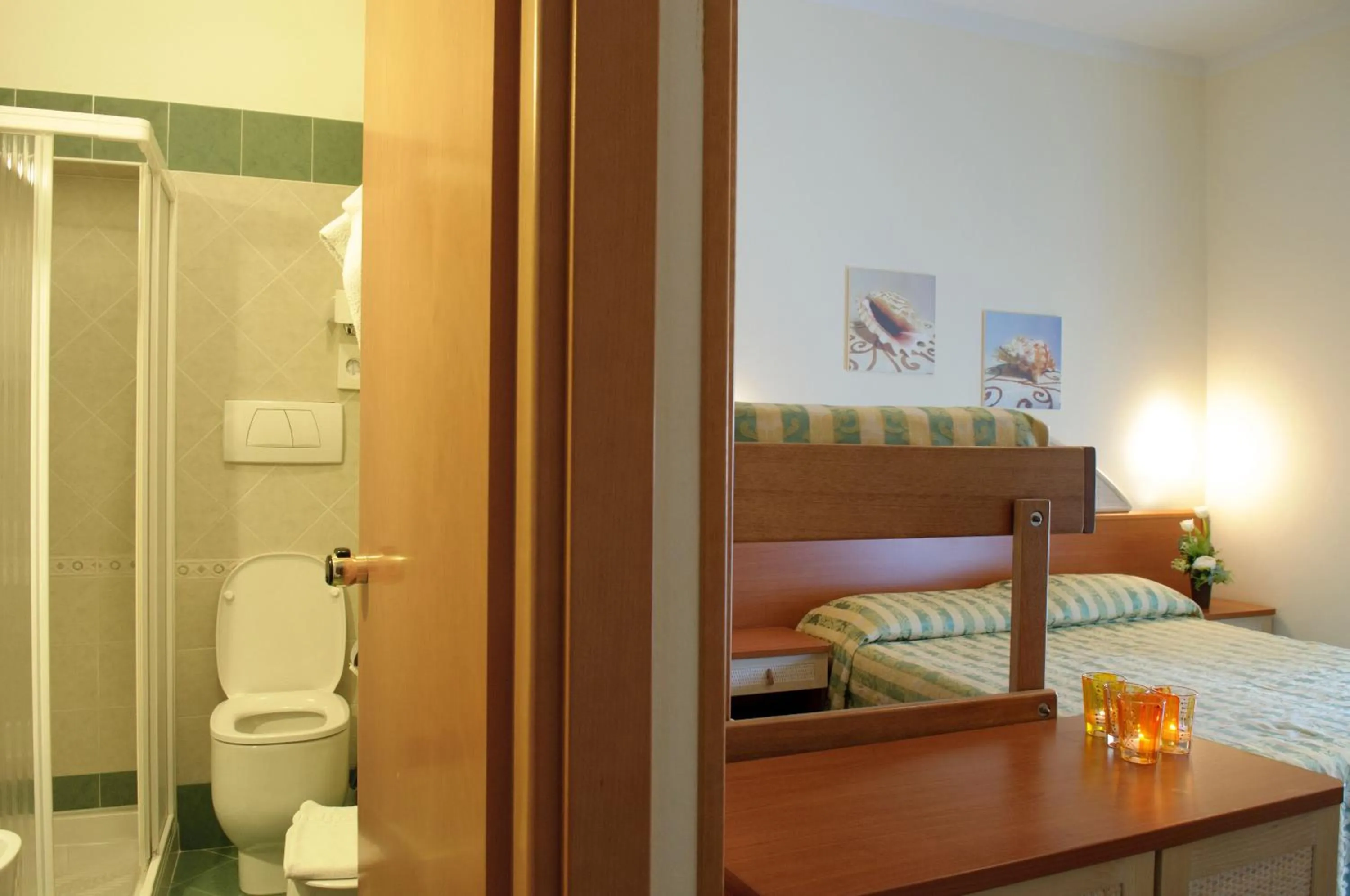 Bedroom in Pinetina Mare Baby Family Hotel