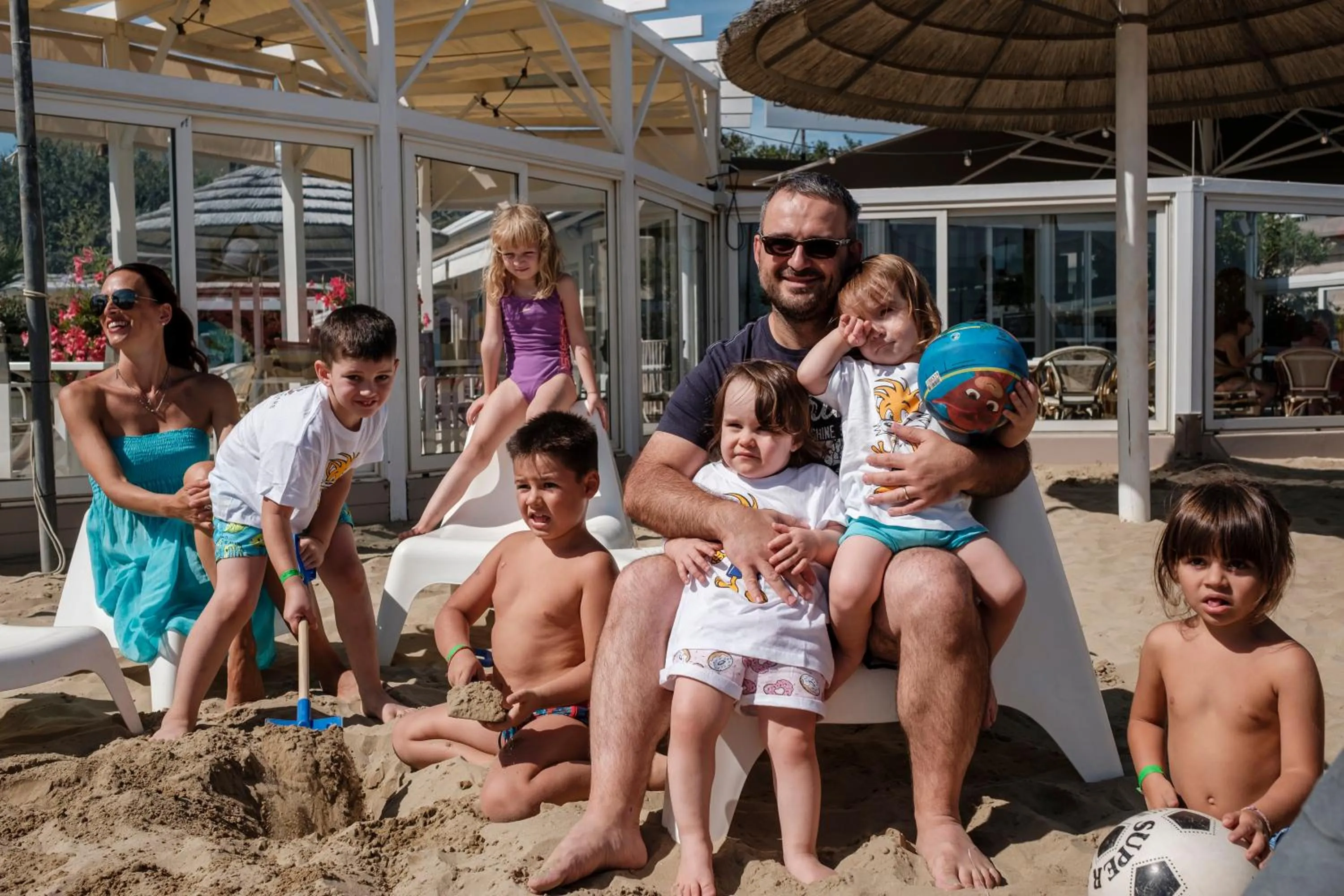 People in Pinetina Mare Baby Family Hotel