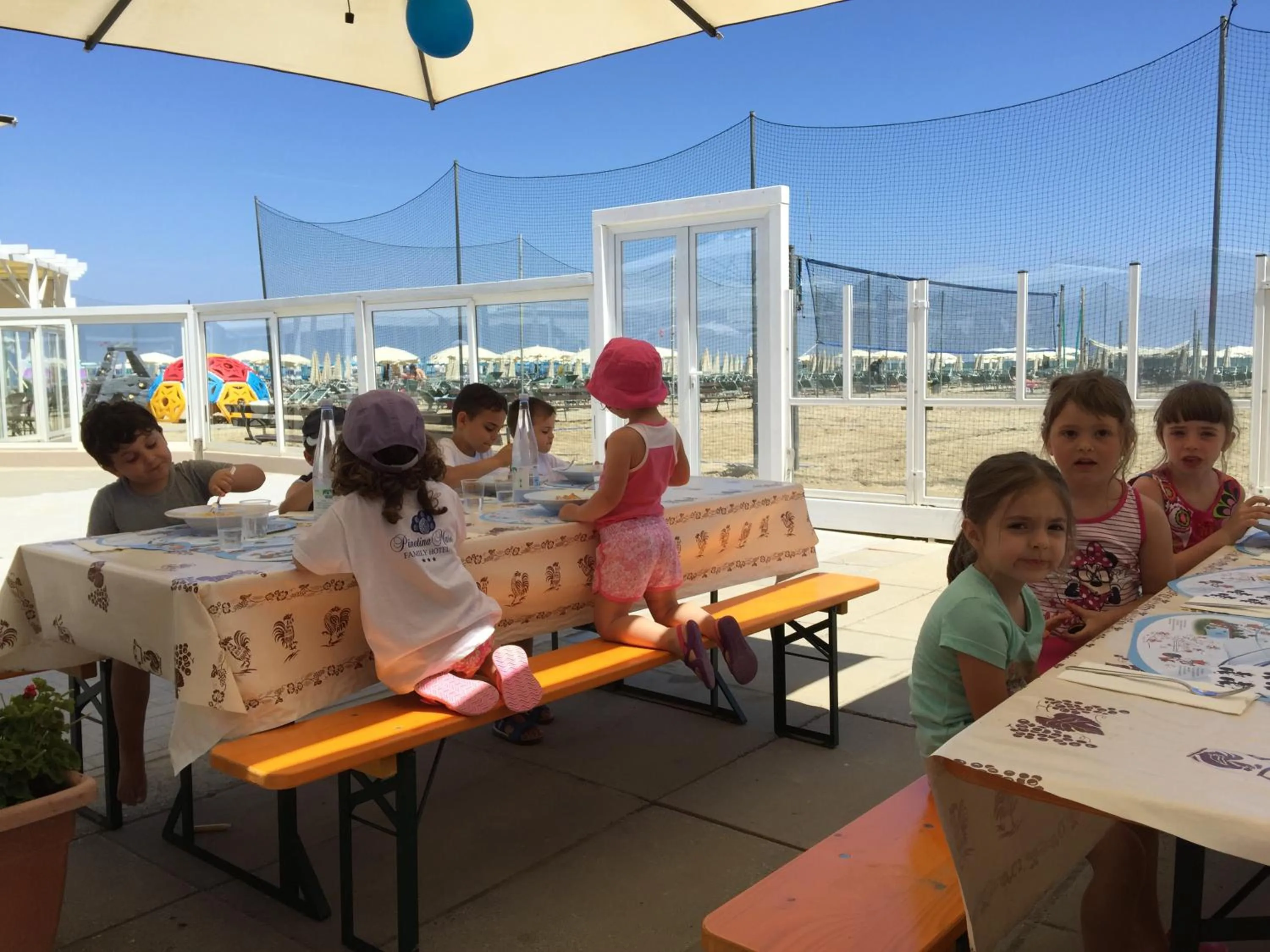 Kids's club in Pinetina Mare Baby Family Hotel
