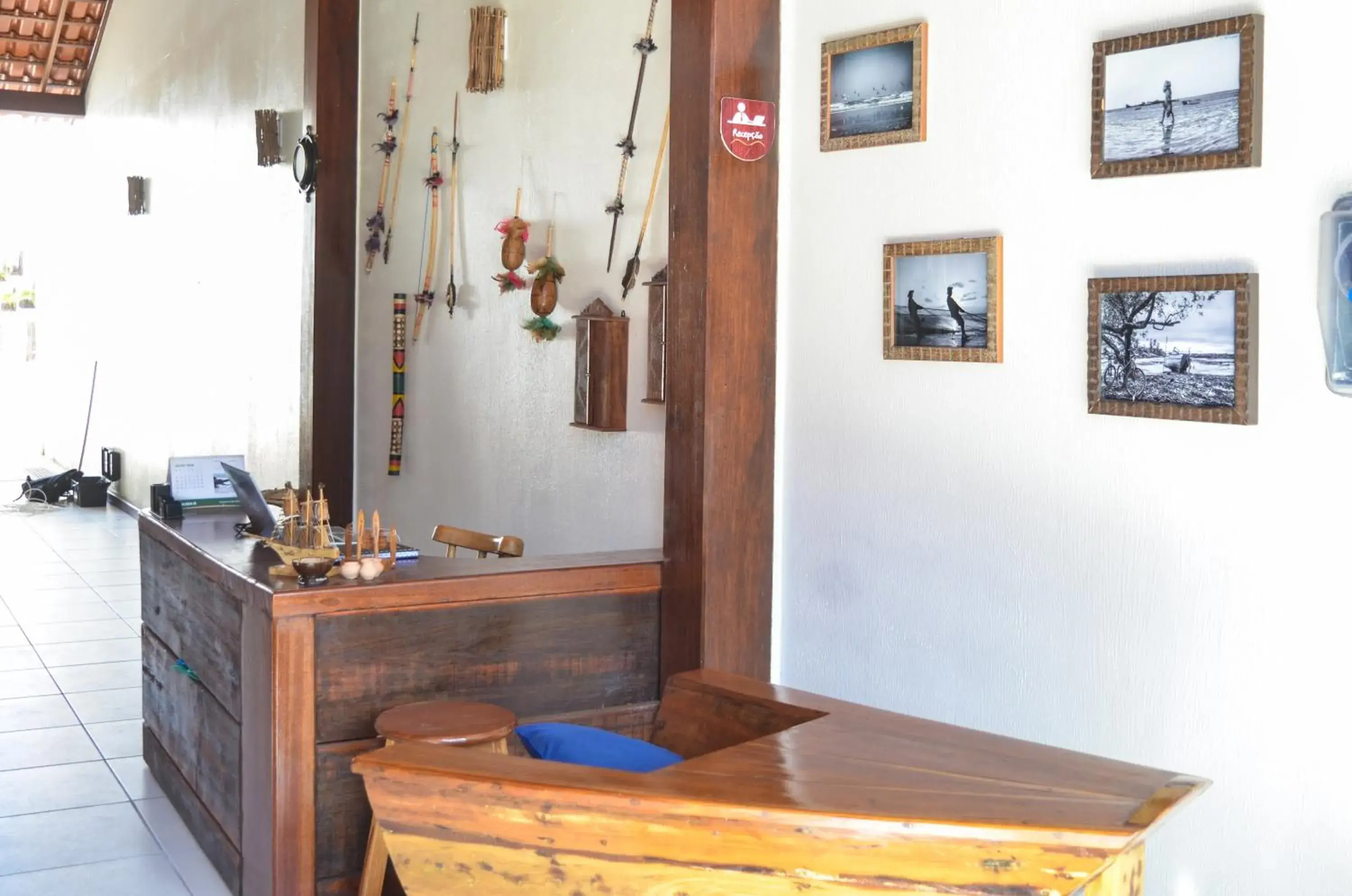 Lobby or reception in Pousada Vila Tutóia Lobby or reception in Pousada Vila Tutóia