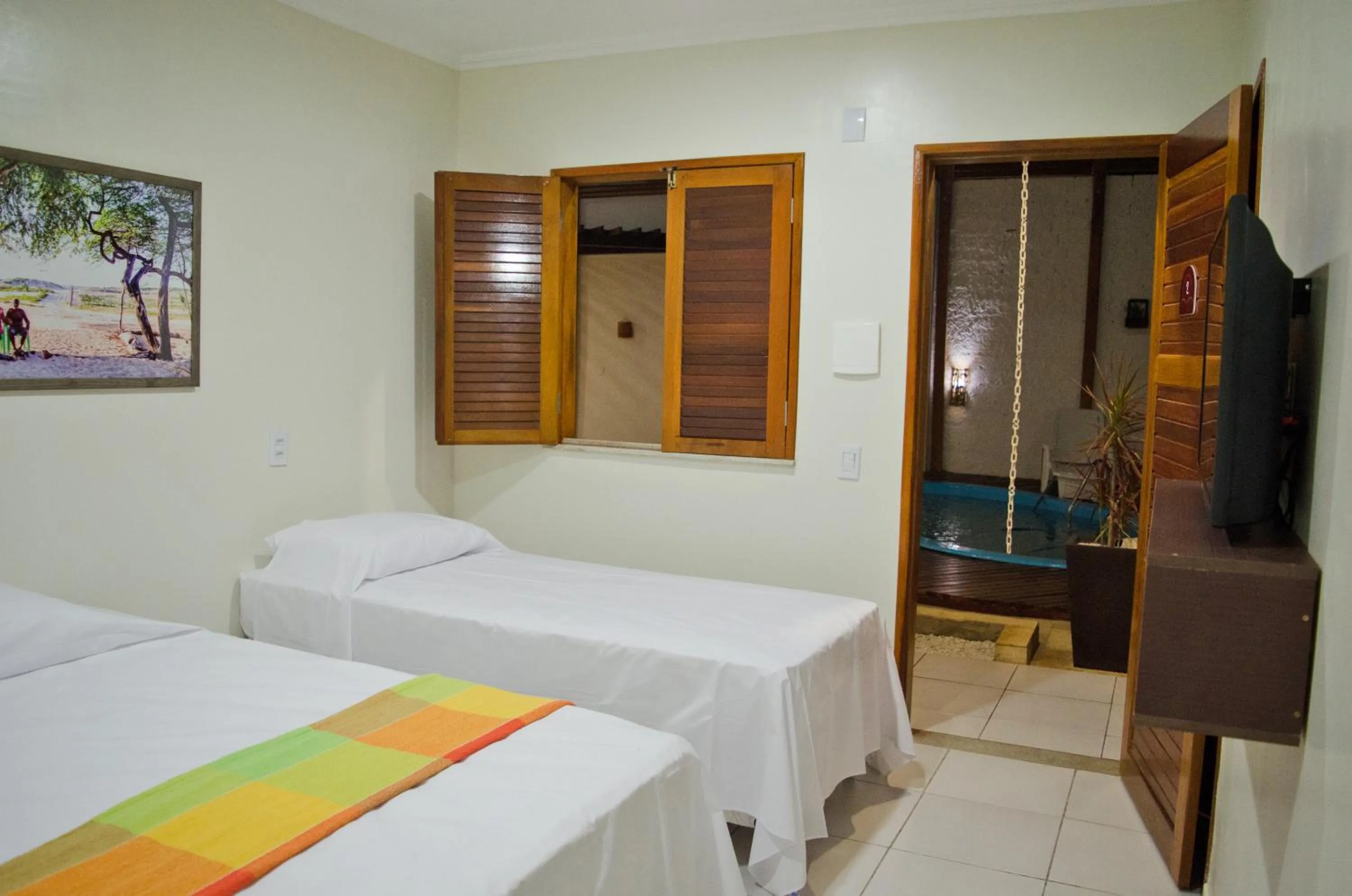 Pool view in Pousada Vila Tutóia