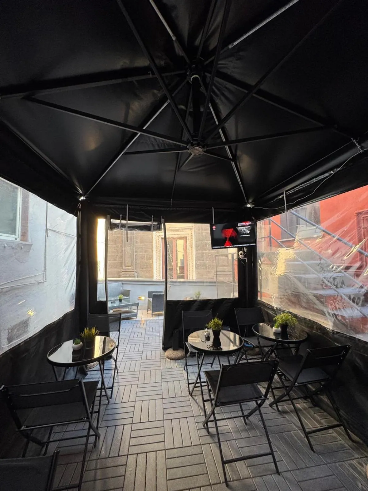 Balcony/Terrace in Il Taschino Suite