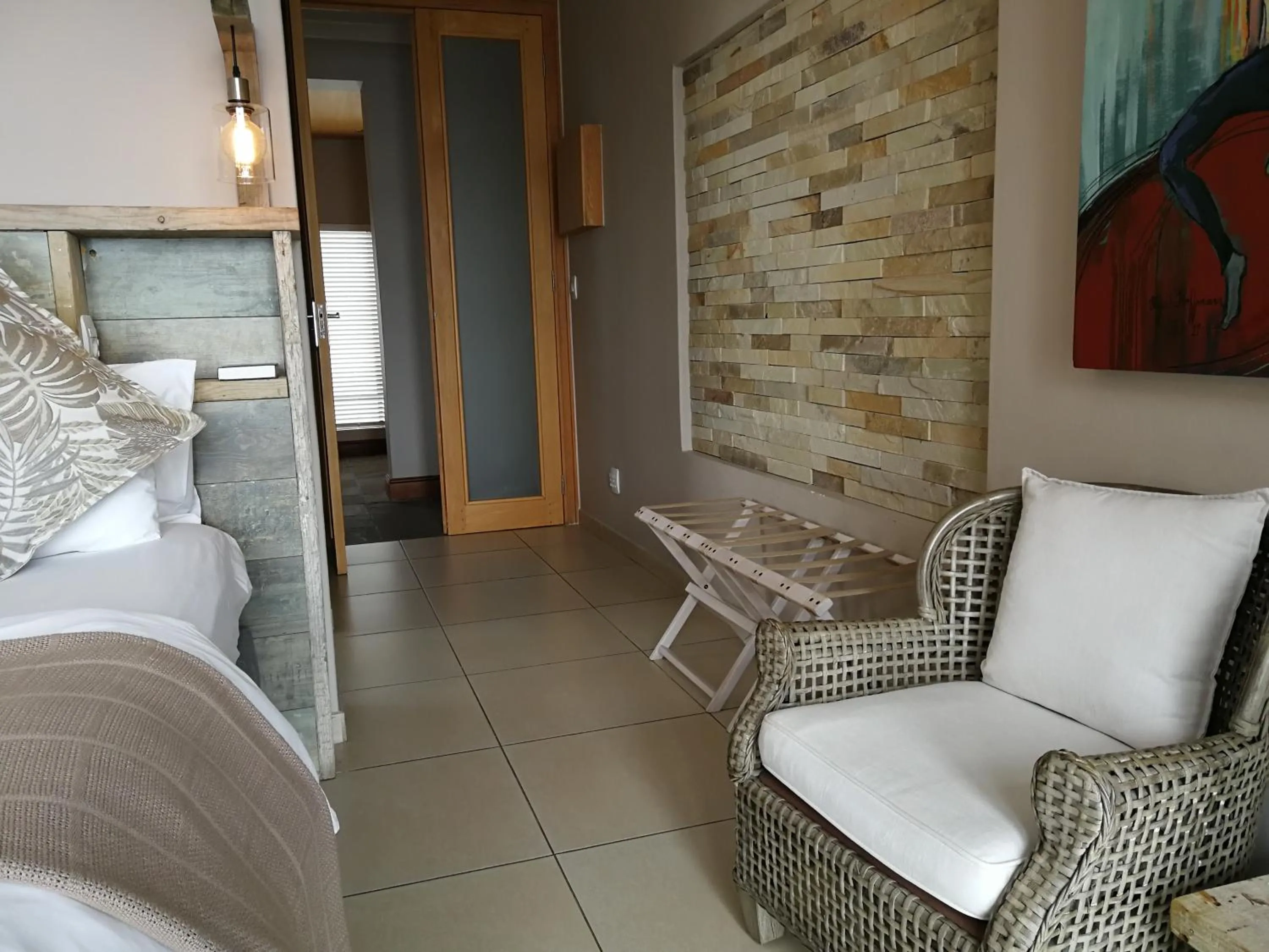 Seating area in Lavandula Manor Self-Catering