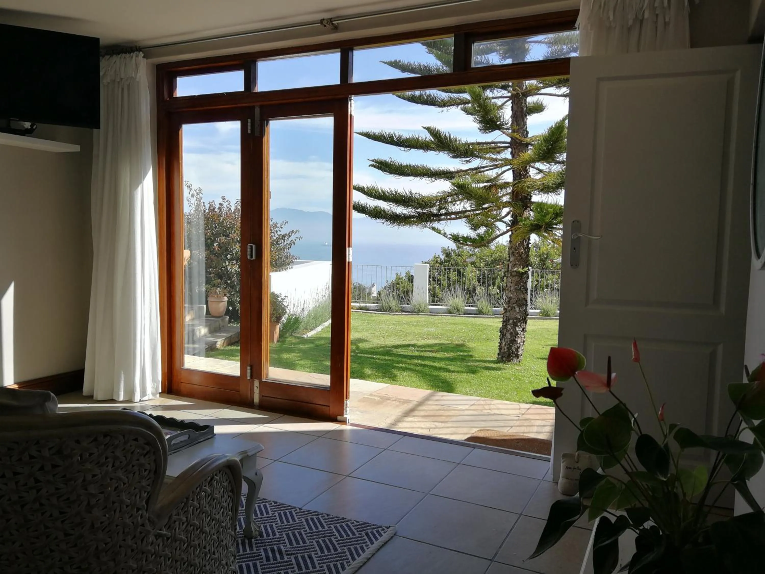 Garden view in Lavandula Manor Self-Catering