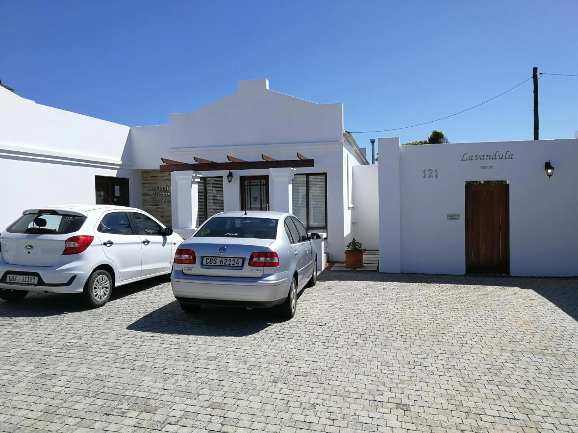 Parking in Lavandula Manor Self-Catering