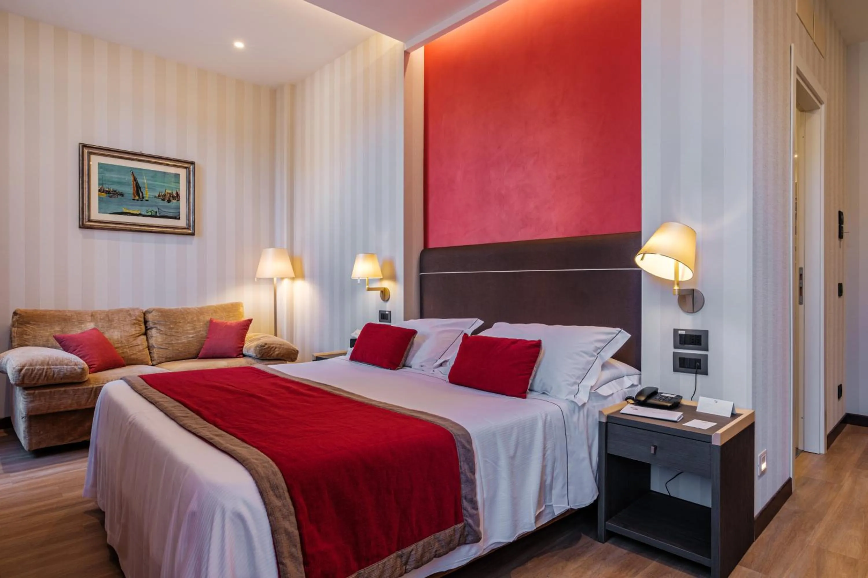 Bed in Hotel Nazionale