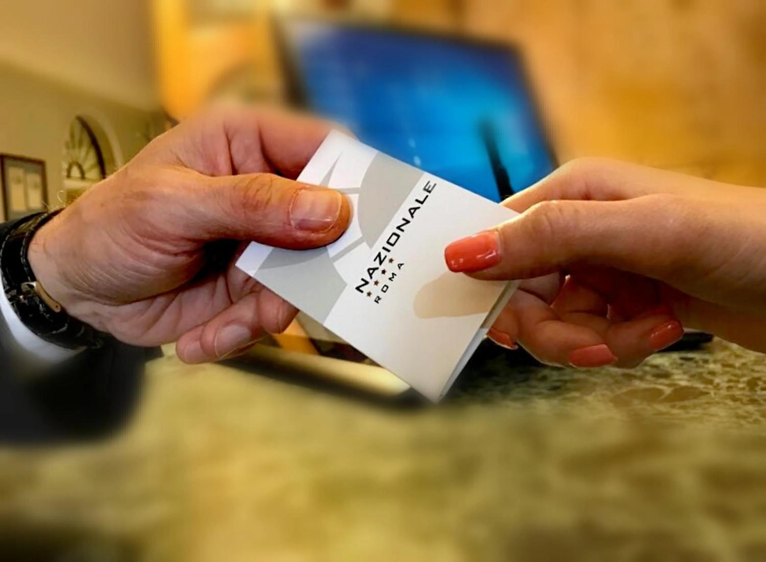 Property logo or sign in Hotel Nazionale