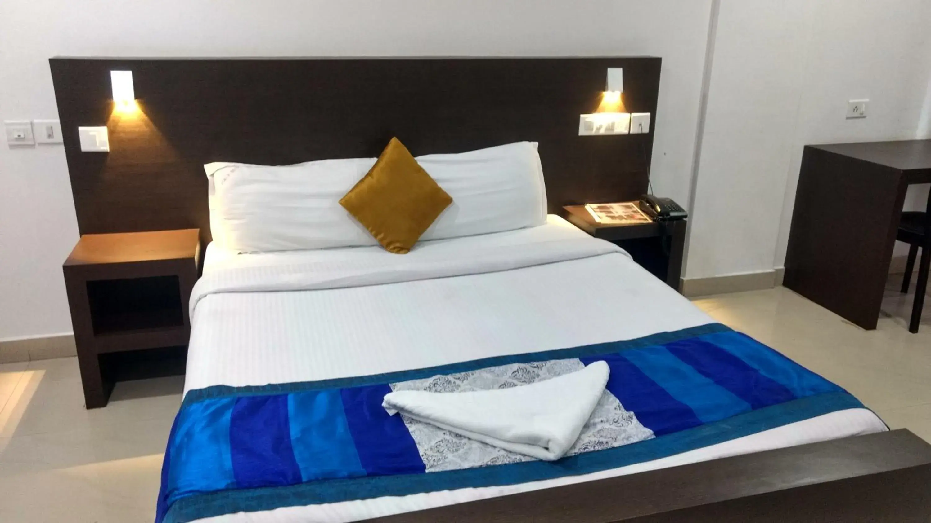 Bed in Half Moon Residency Calicut Bed in Half Moon Residency Calicut