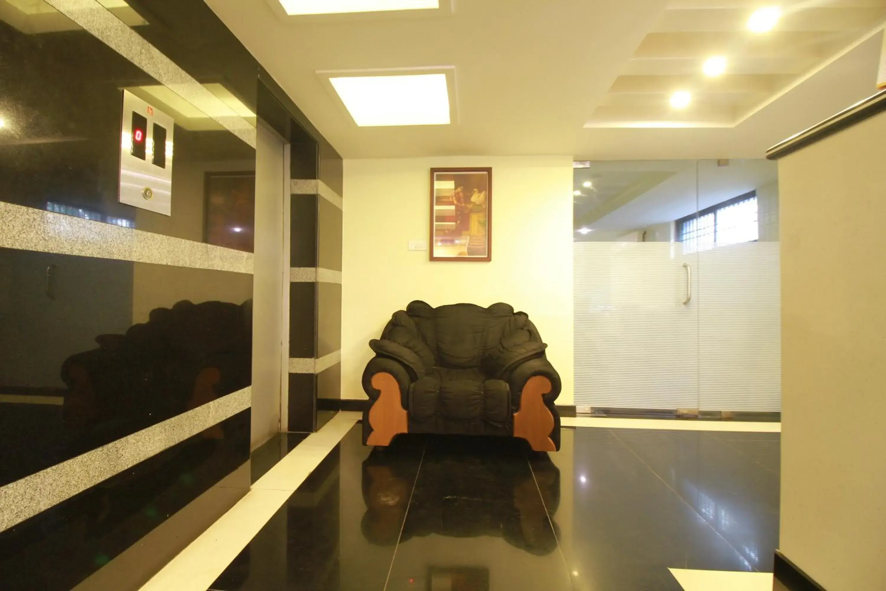 Lobby or reception in Half Moon Residency Calicut Lobby or reception in Half Moon Residency Calicut
