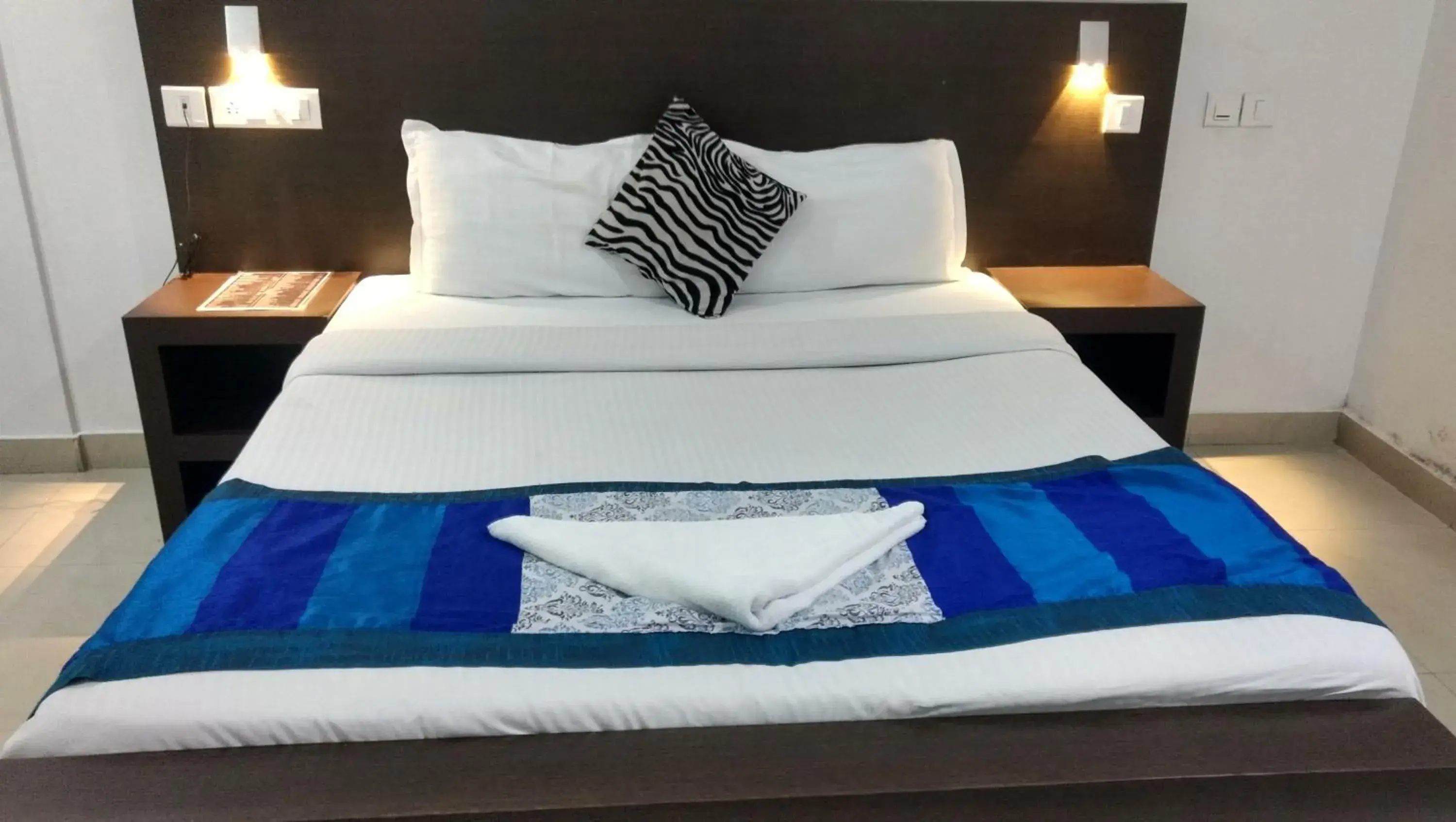 Bed in Half Moon Residency Calicut Bed in Half Moon Residency Calicut