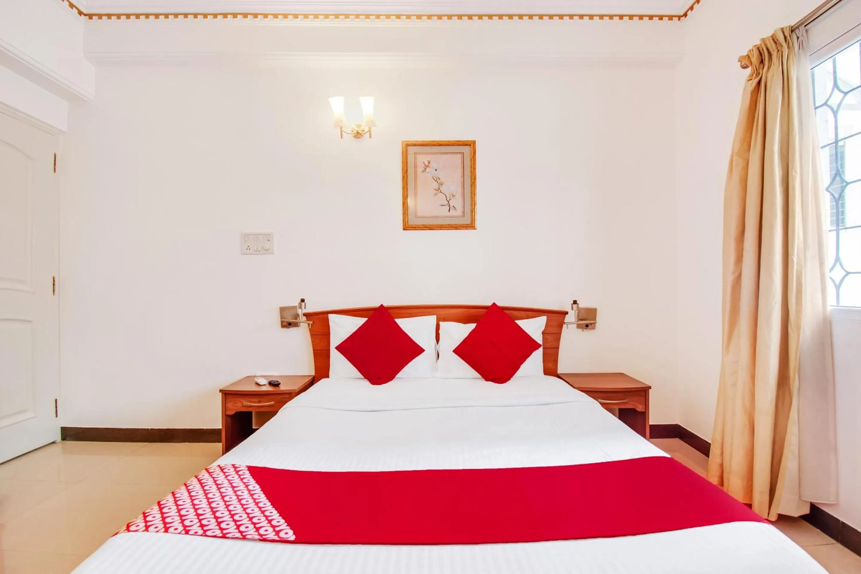 Bedroom, Bed in Super Hotel O Resida Elite Service Apartments Near Manipal hospital