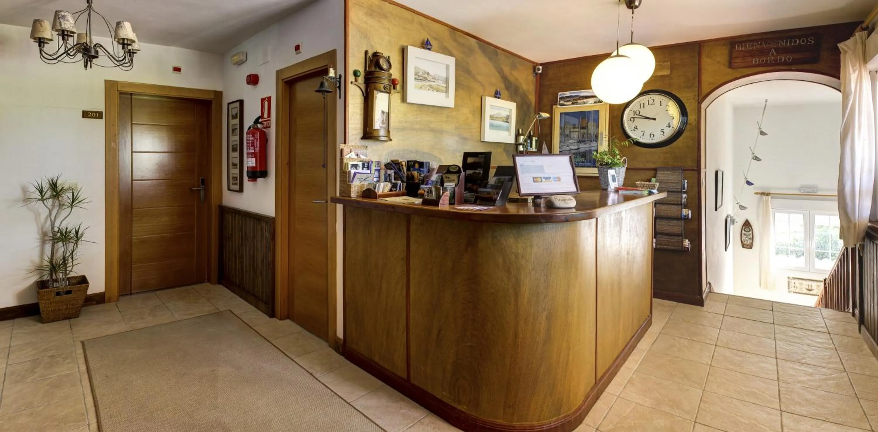 Lobby or reception in Hotel Mirador del Sella