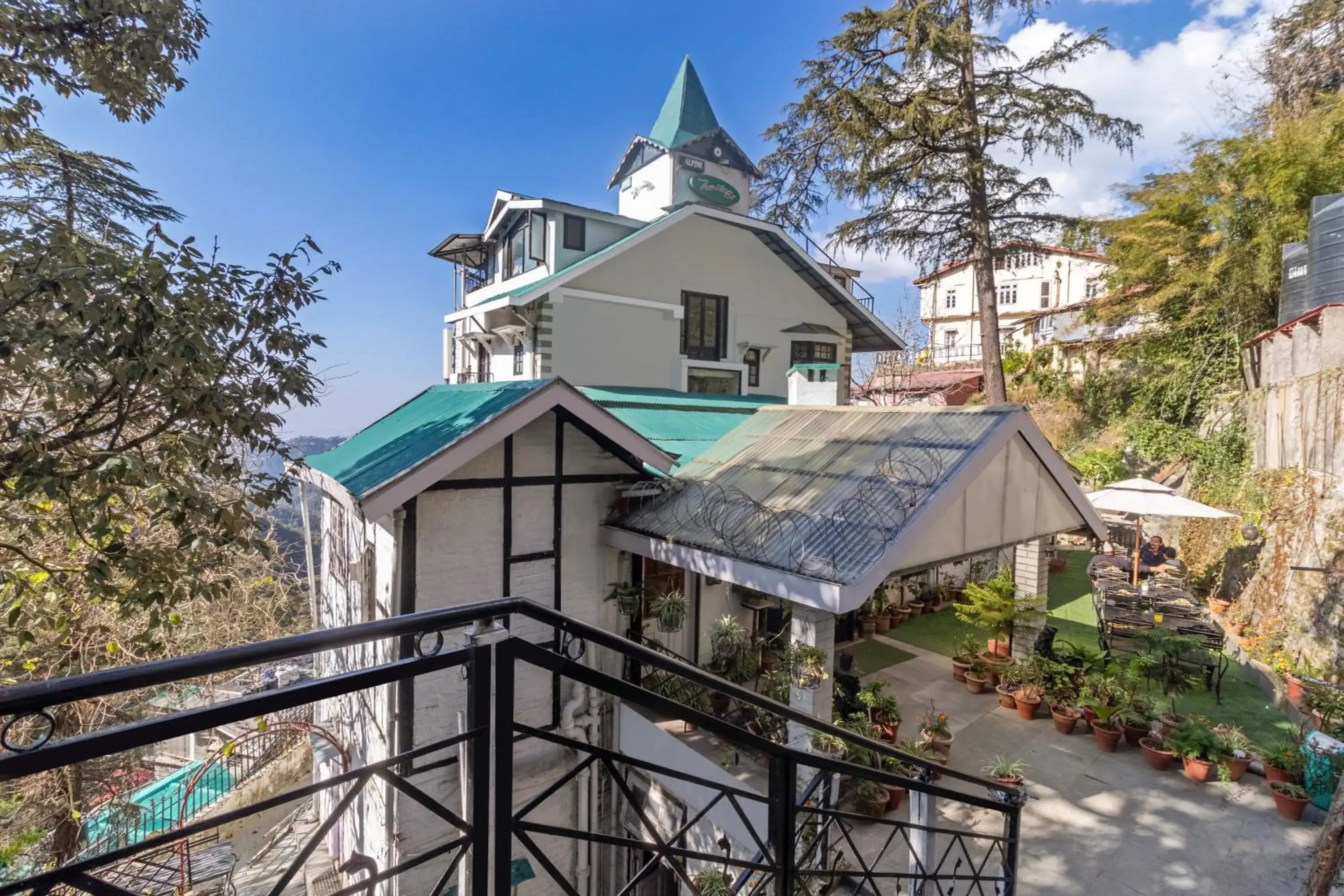 Facade/entrance in Treebo The Alpine Heritage Residency Facade/entrance in Treebo The Alpine Heritage Residency