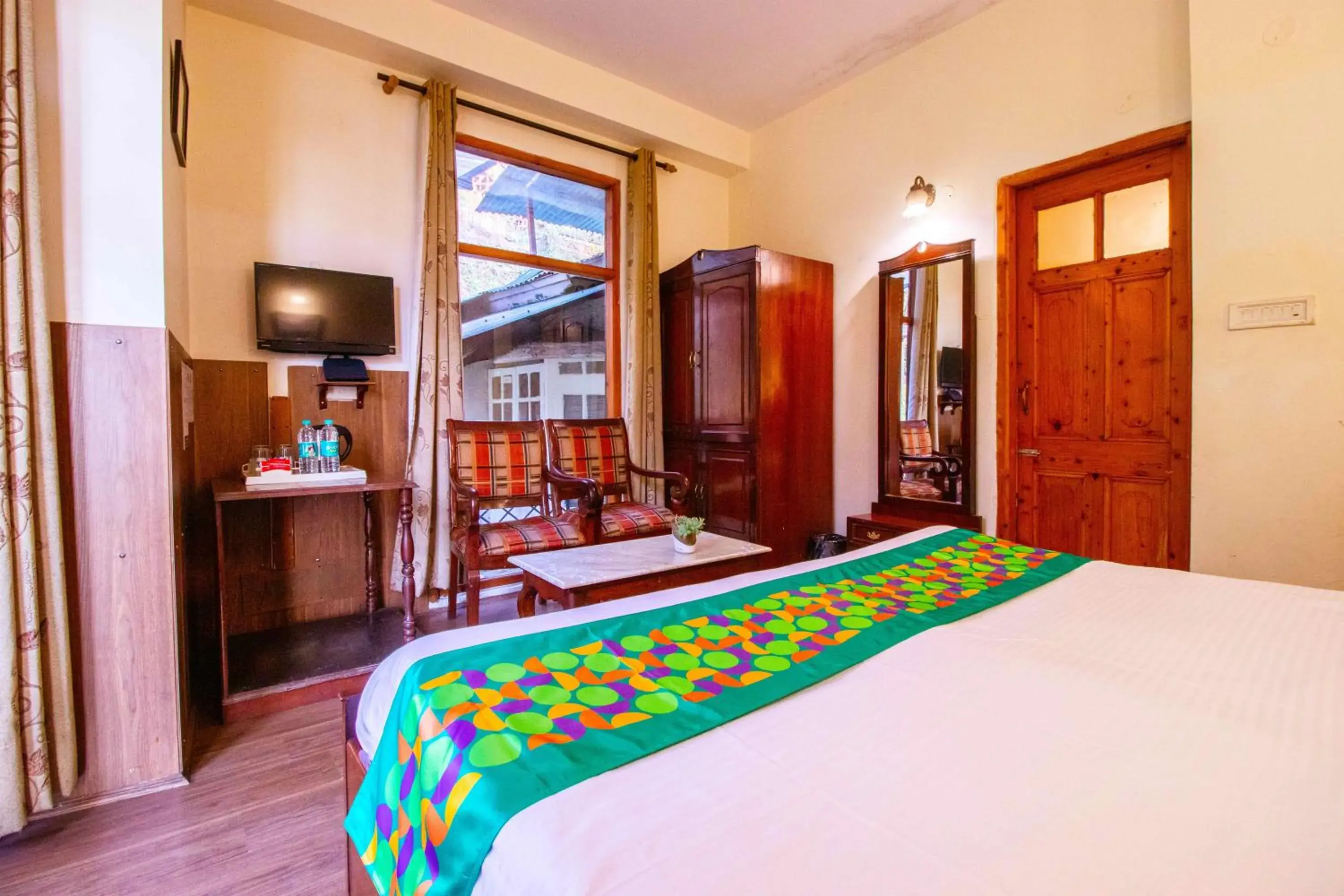 Bedroom, Bed in Treebo The Alpine Heritage Residency Bedroom, Bed in Treebo The Alpine Heritage Residency