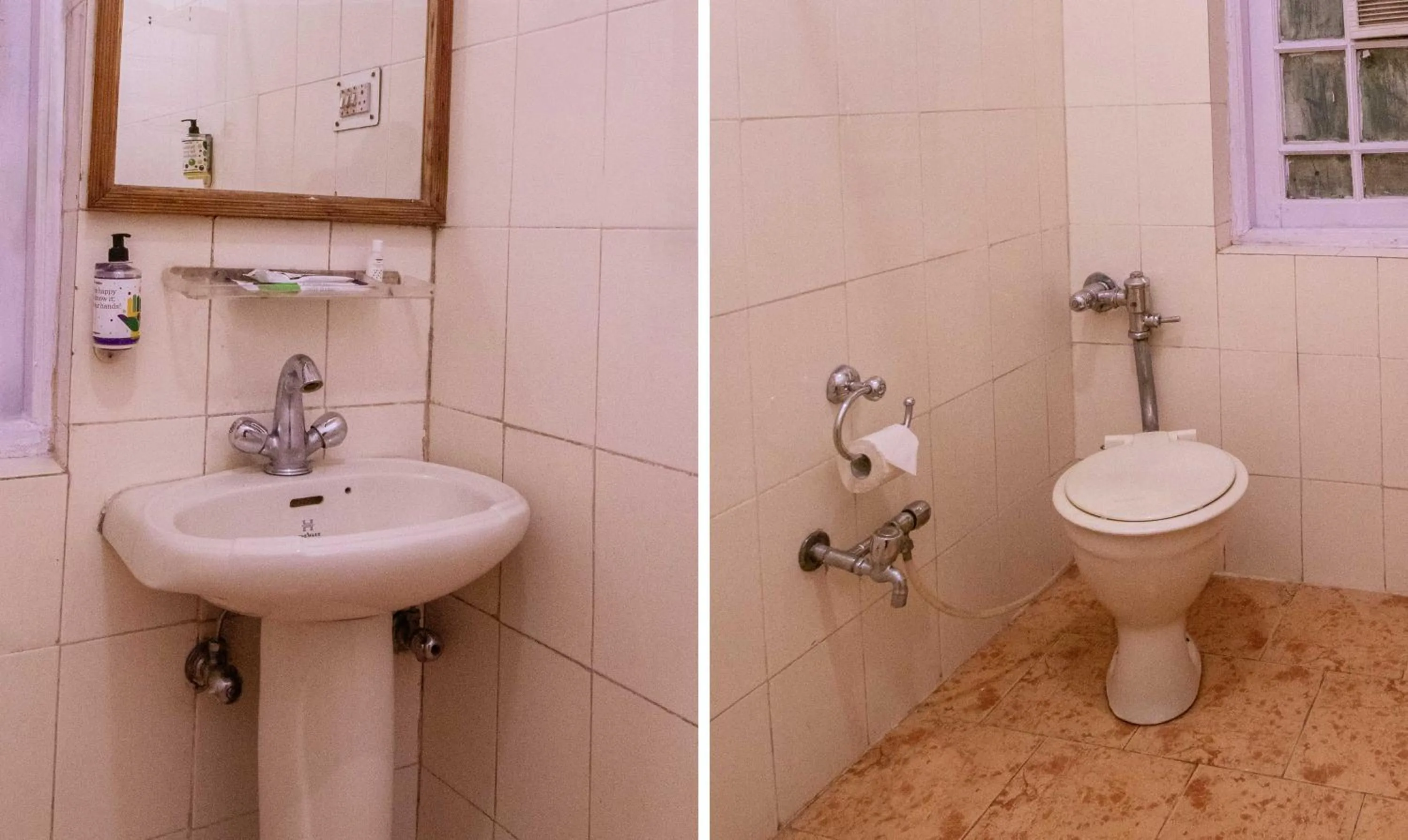 Bathroom in Treebo The Alpine Heritage Residency