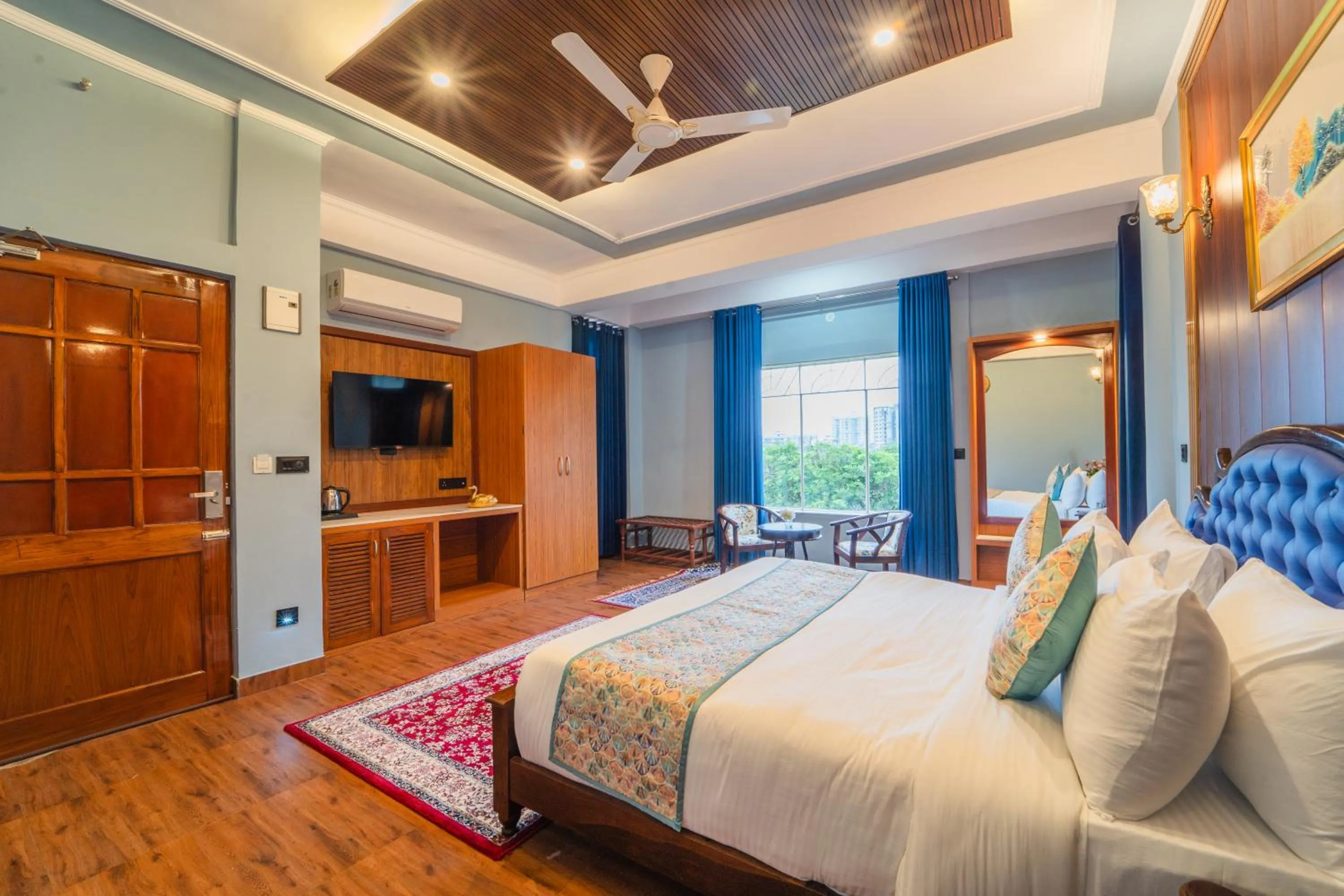 Communal lounge/ TV room, Bed in The Kurki Heritage