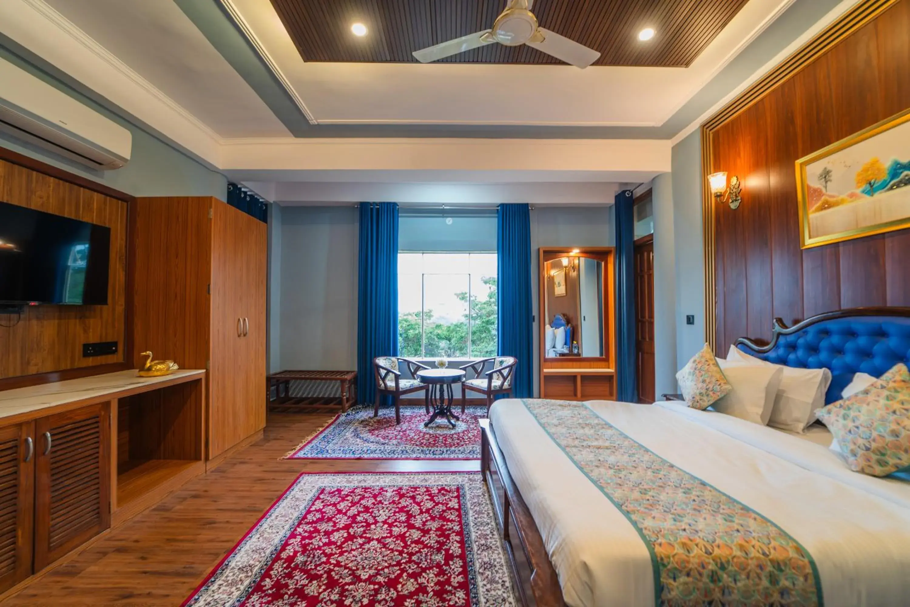 Communal lounge/ TV room, Bed in The Kurki Heritage Communal lounge/ TV room, Bed in The Kurki Heritage