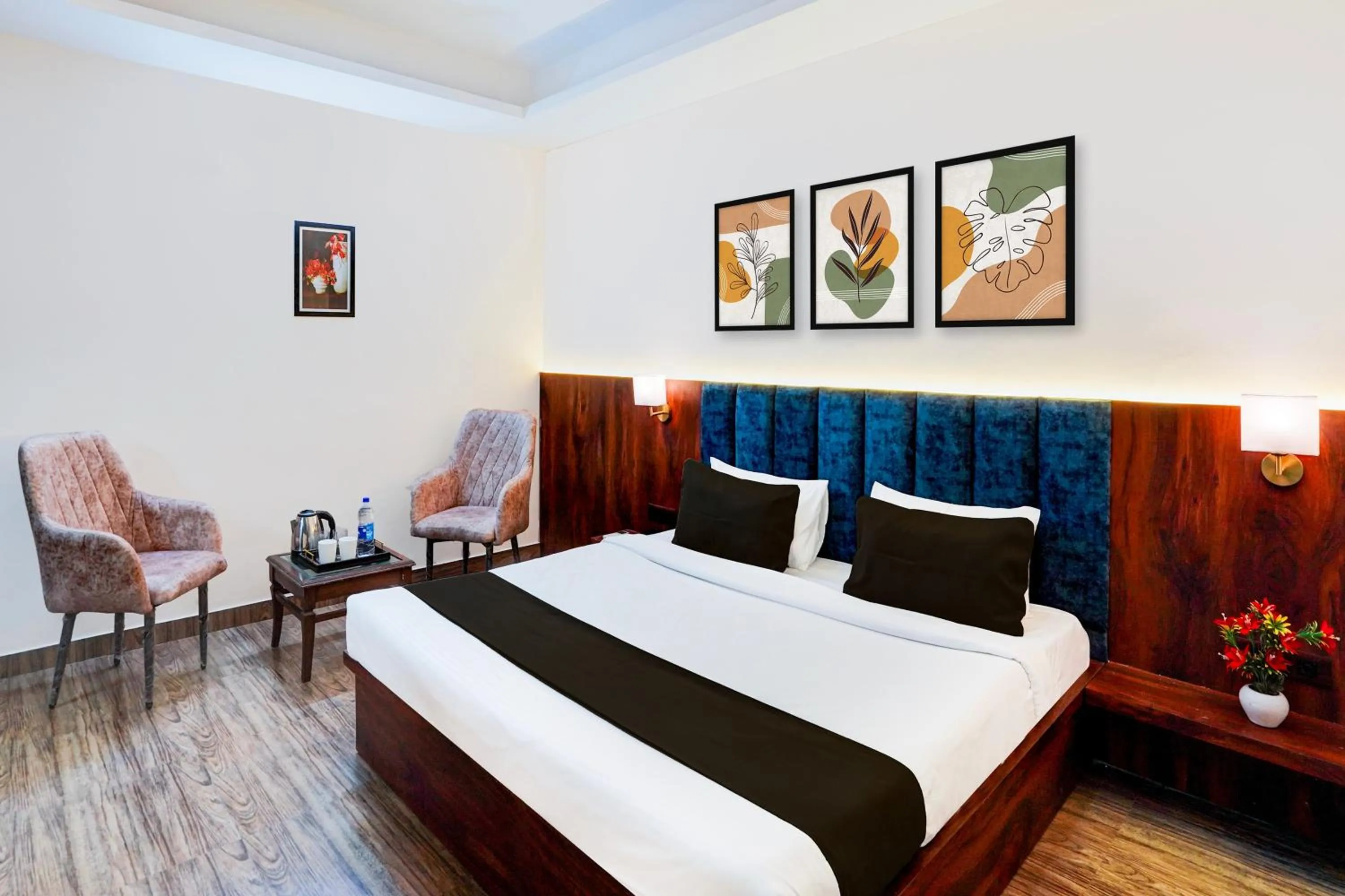 Bedroom, Bed in Super Townhouse Prince Chowk Near Railway Station