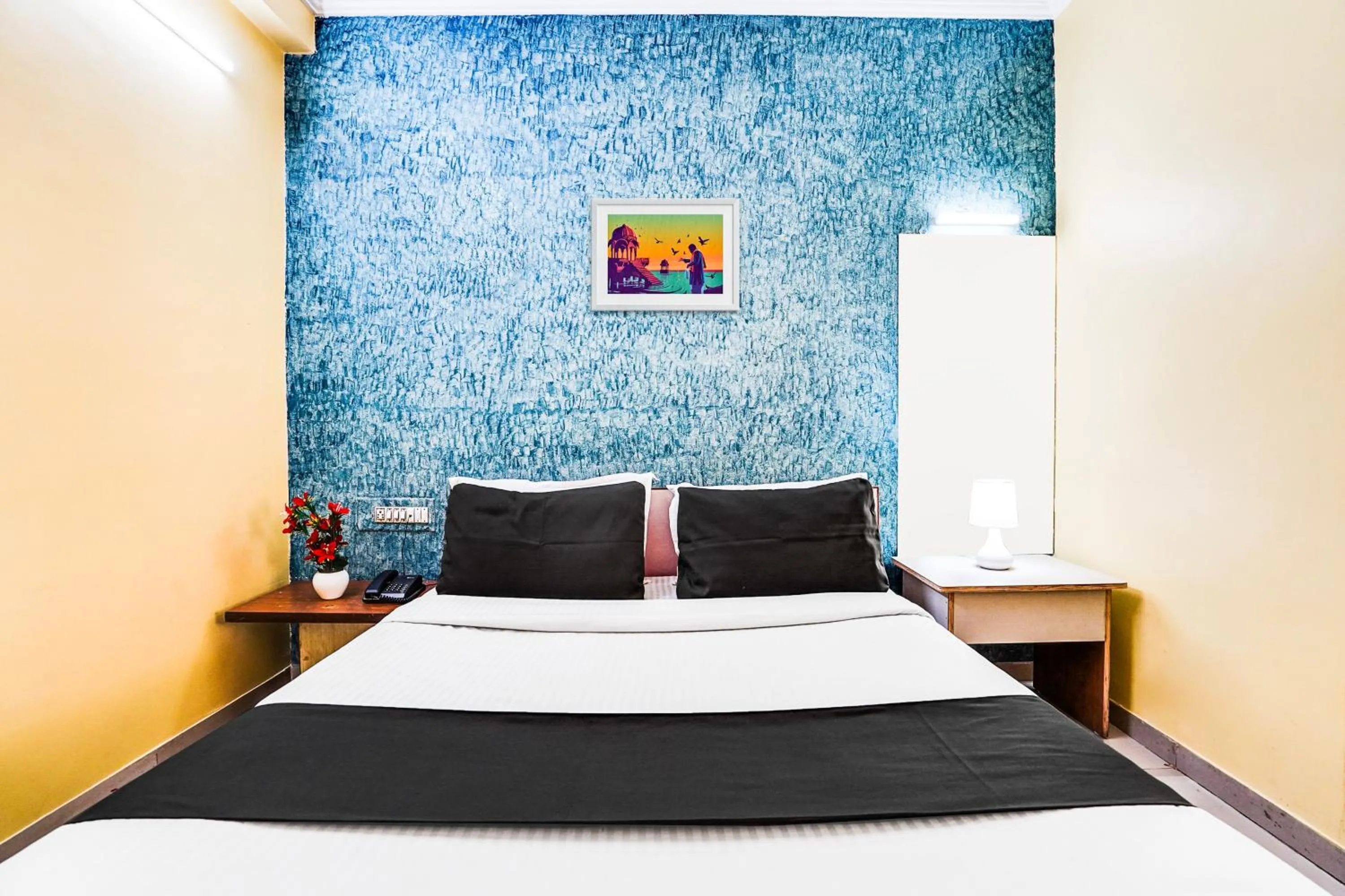 Bedroom, Bed in Hotel O Vibrant Residency