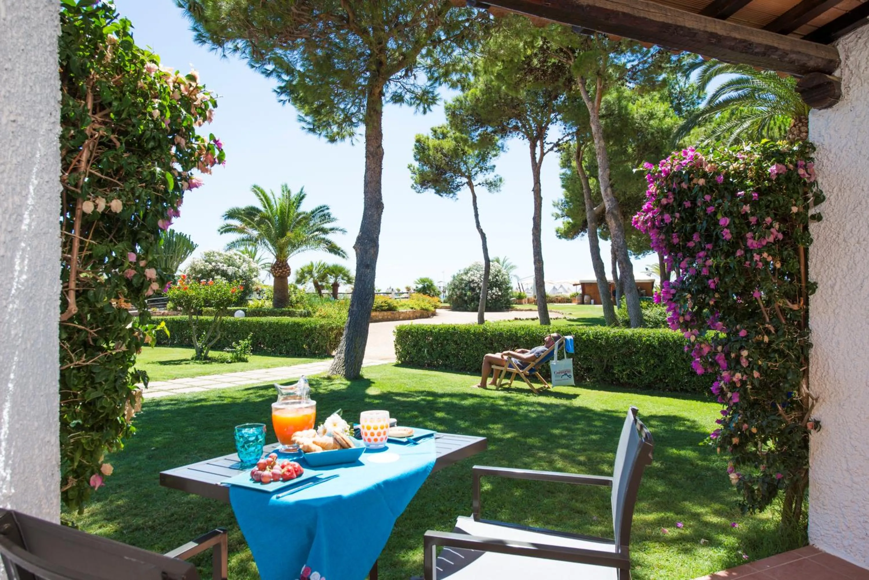 Garden view in Cormoran Hotel & Residence