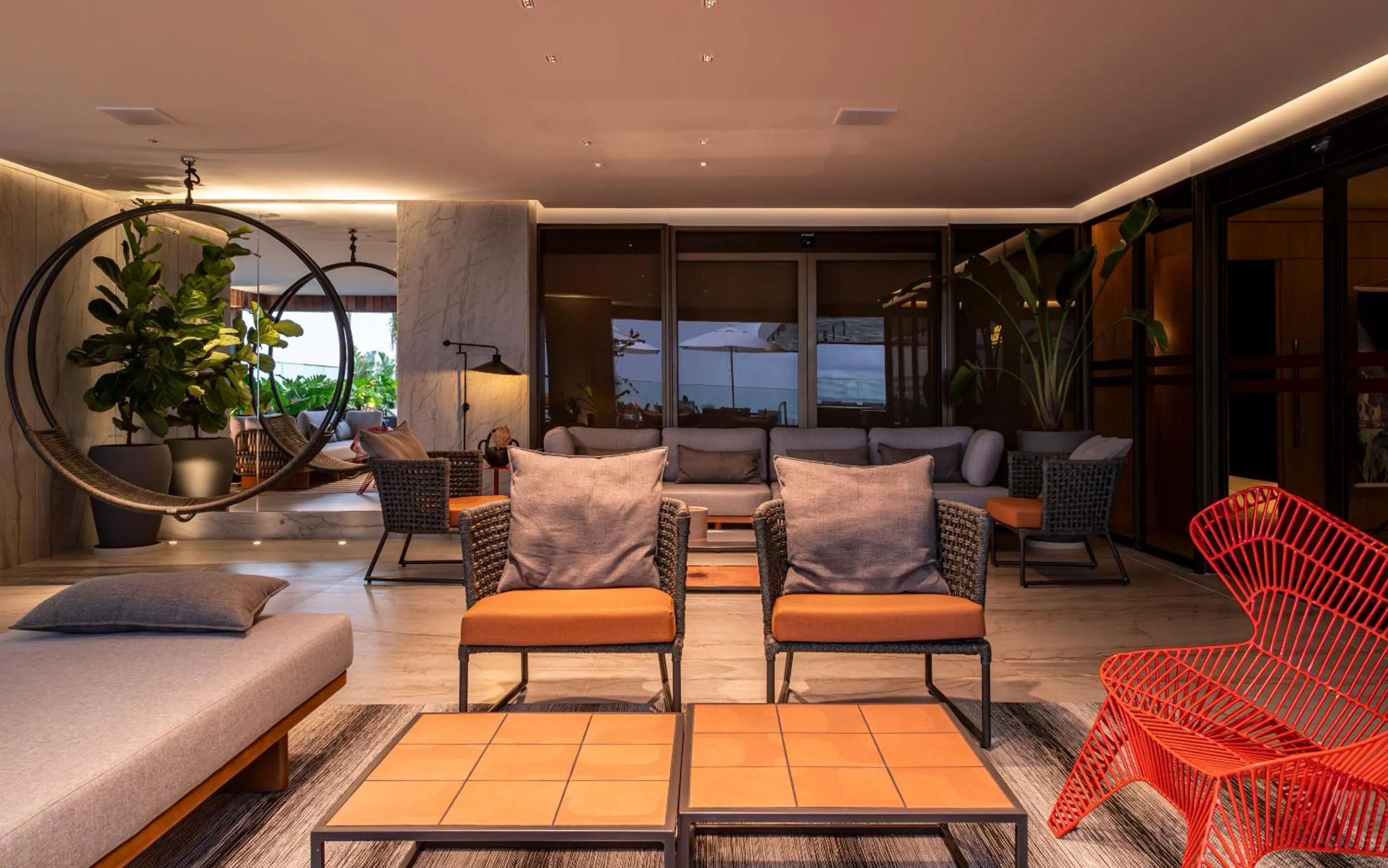 Seating area in Hotel Gran Marquise