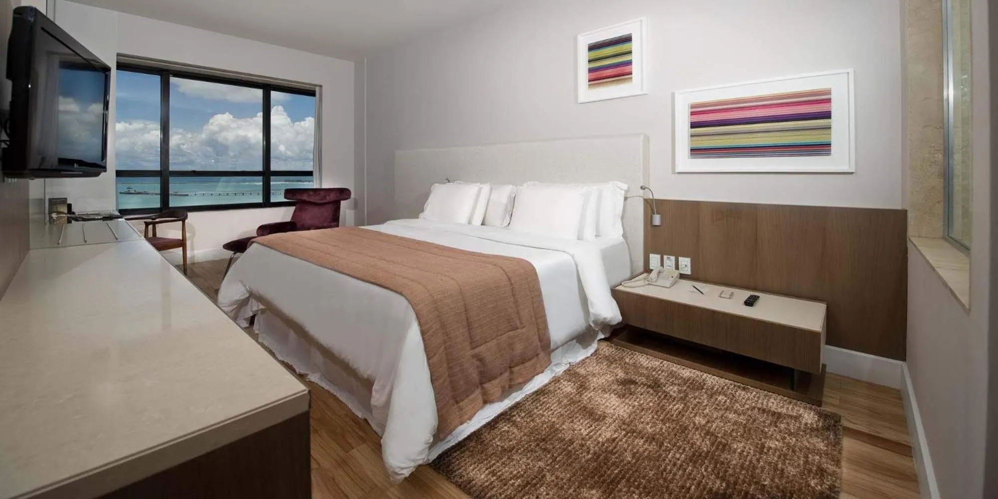 Bed in Hotel Gran Marquise