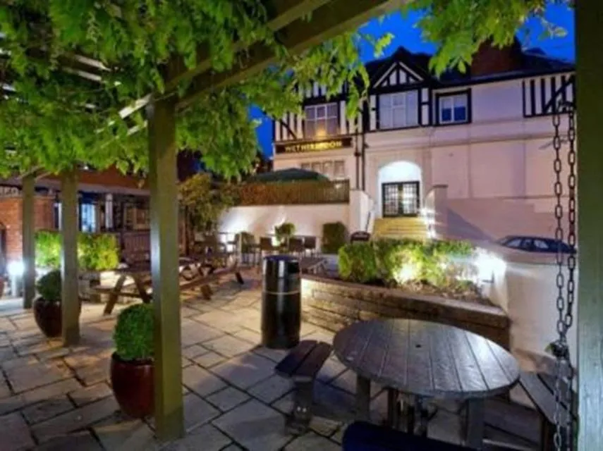 Garden in The Portland Hotel Wetherspoon