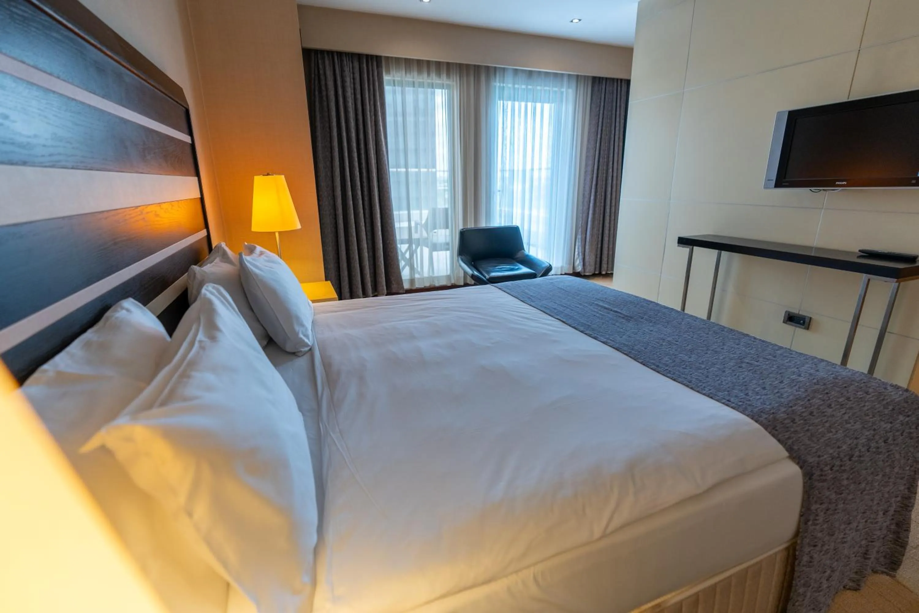 Bed in Sundance Hotel Istanbul