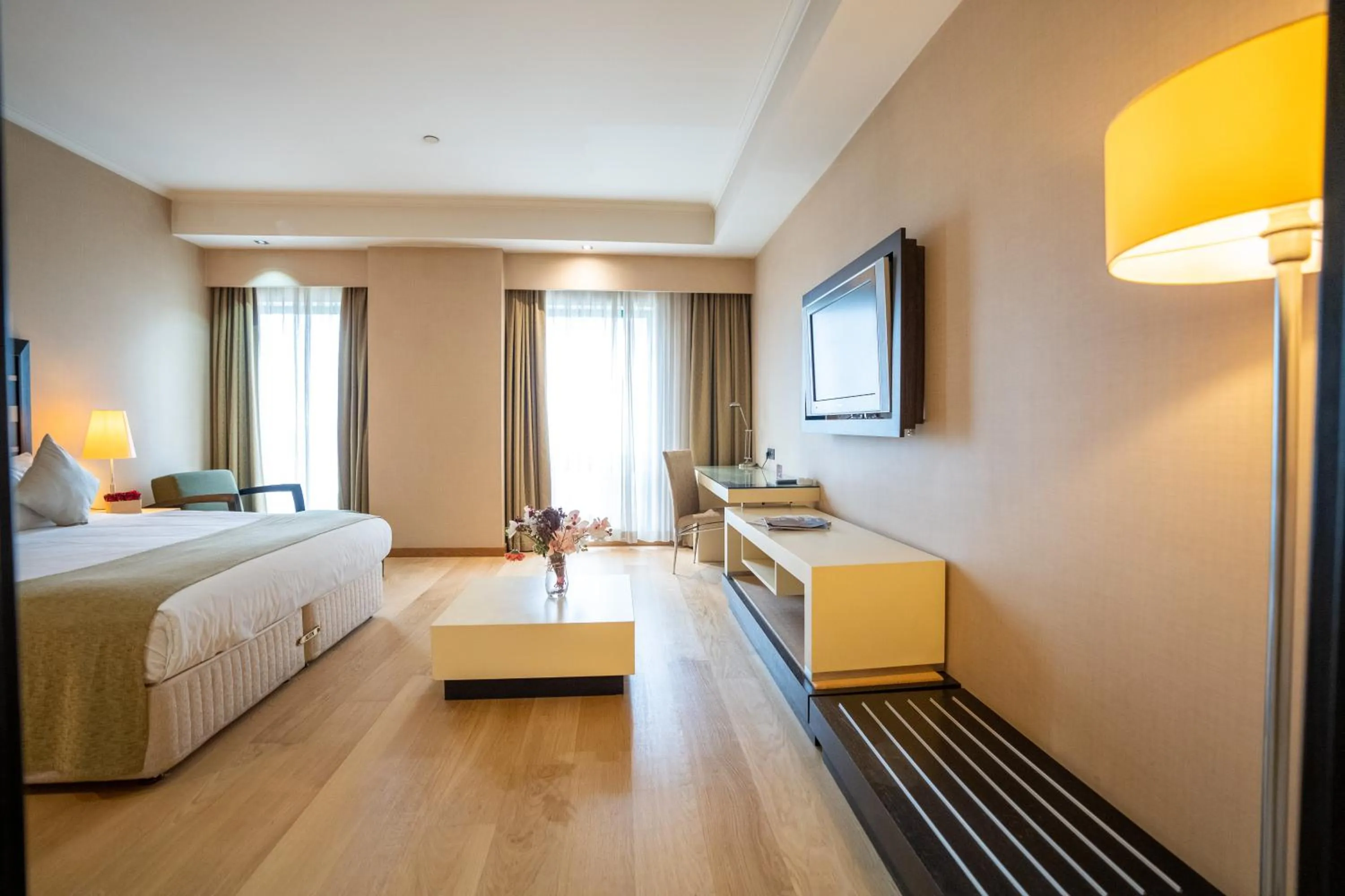 Bed in Sundance Hotel Istanbul