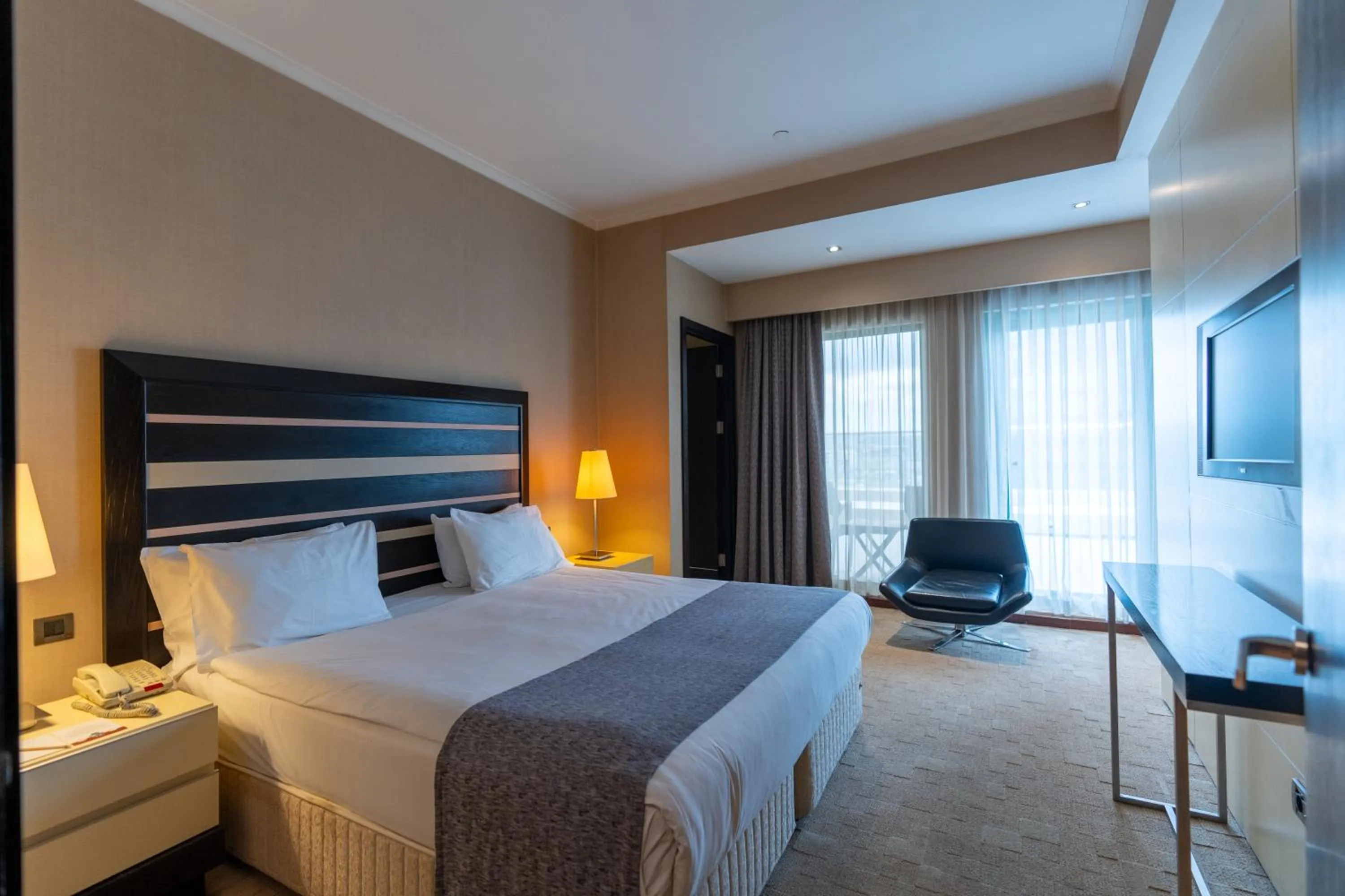 Bed in Sundance Hotel Istanbul