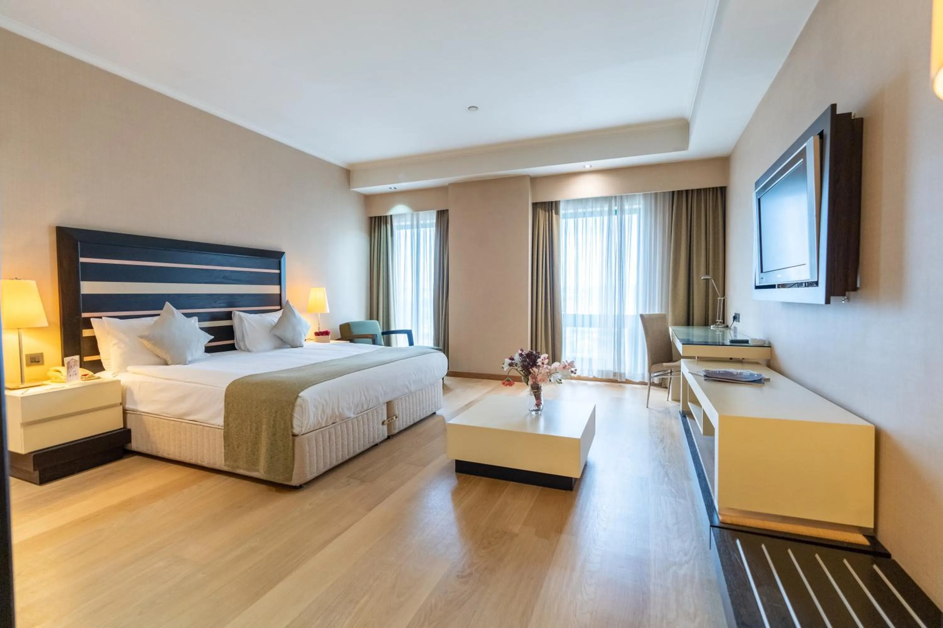 Bed in Sundance Hotel Istanbul