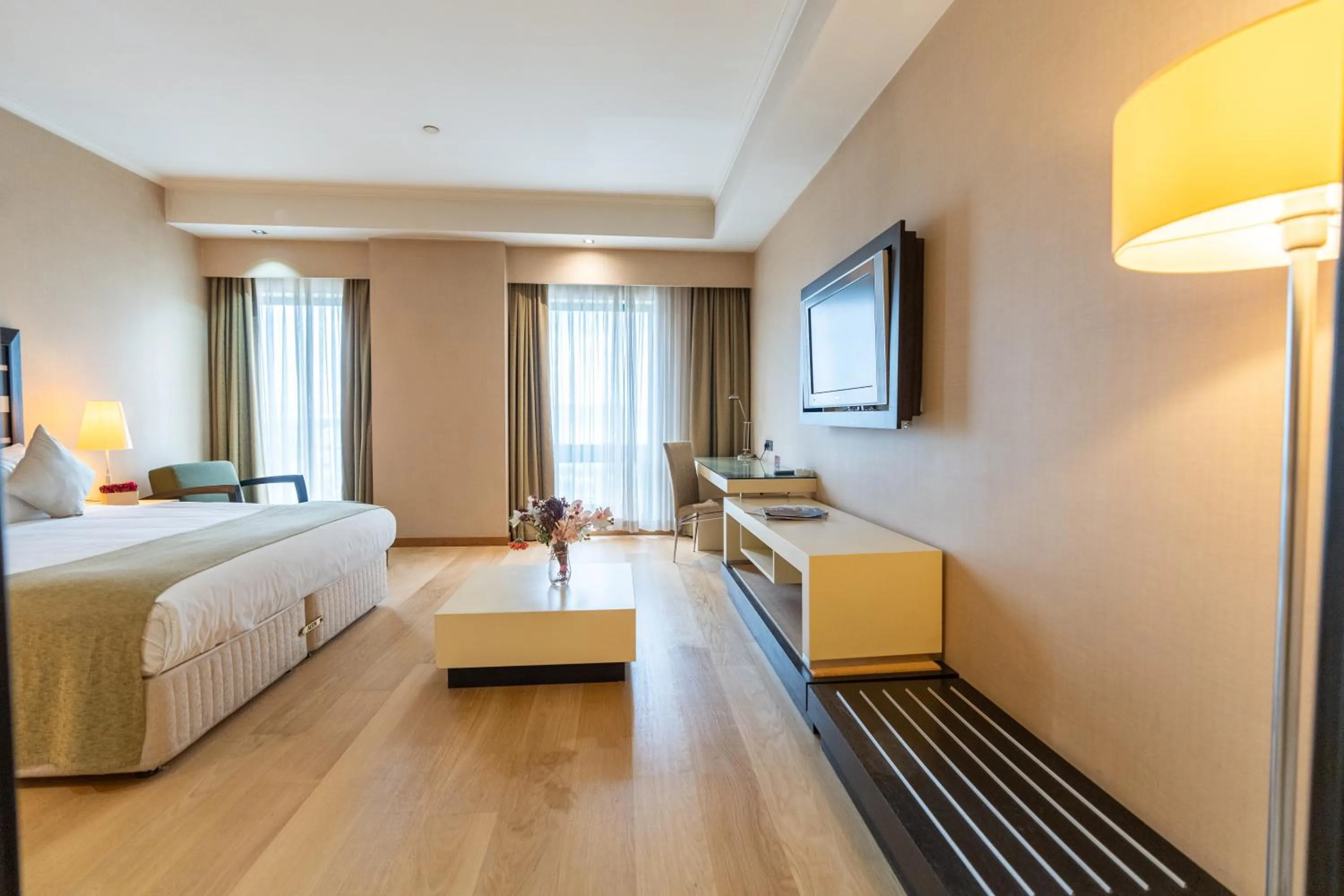 Bed in Sundance Hotel Istanbul