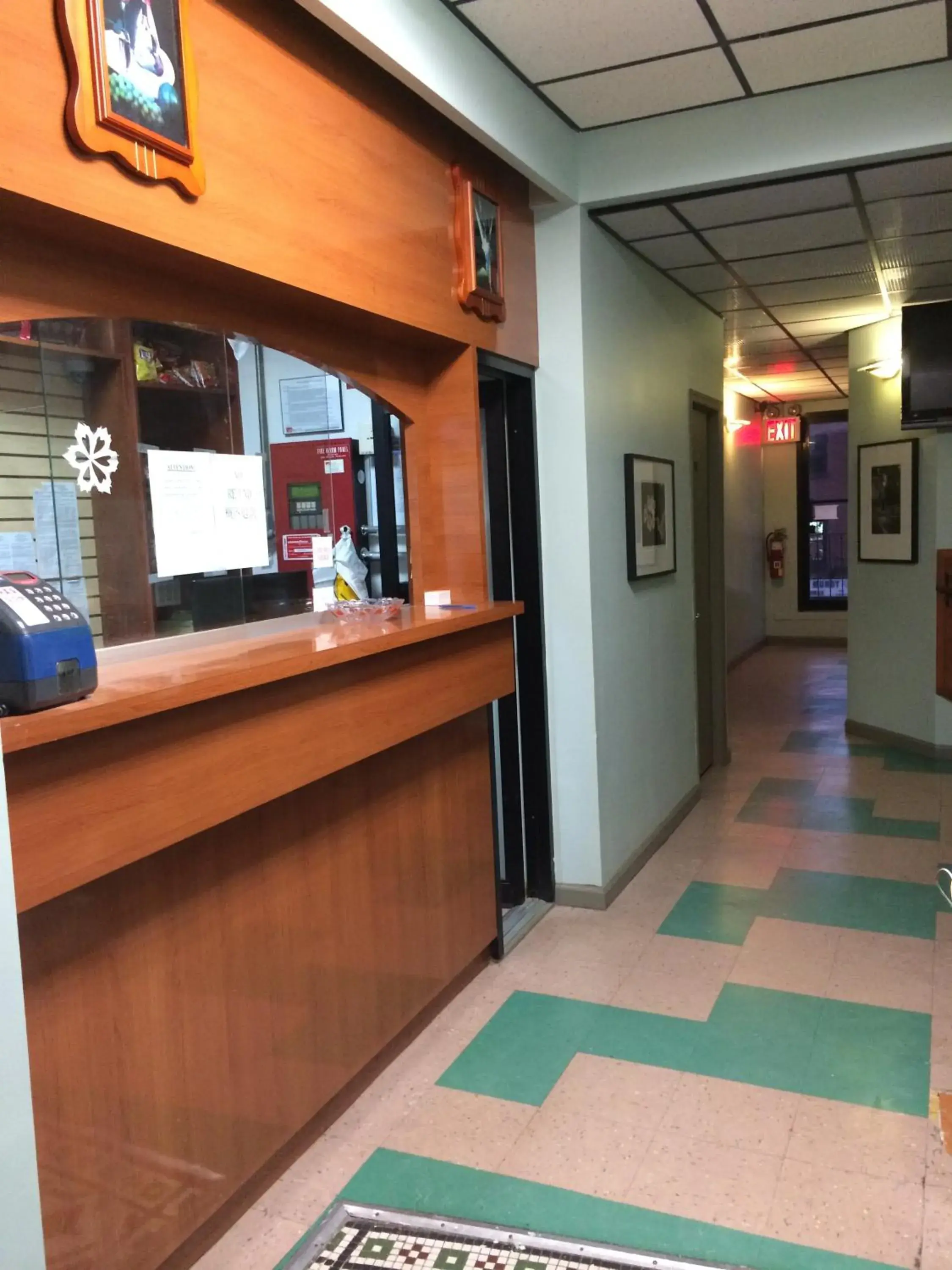 Lobby or reception in Manhattan Bowery Lodge Lobby or reception in Manhattan Bowery Lodge