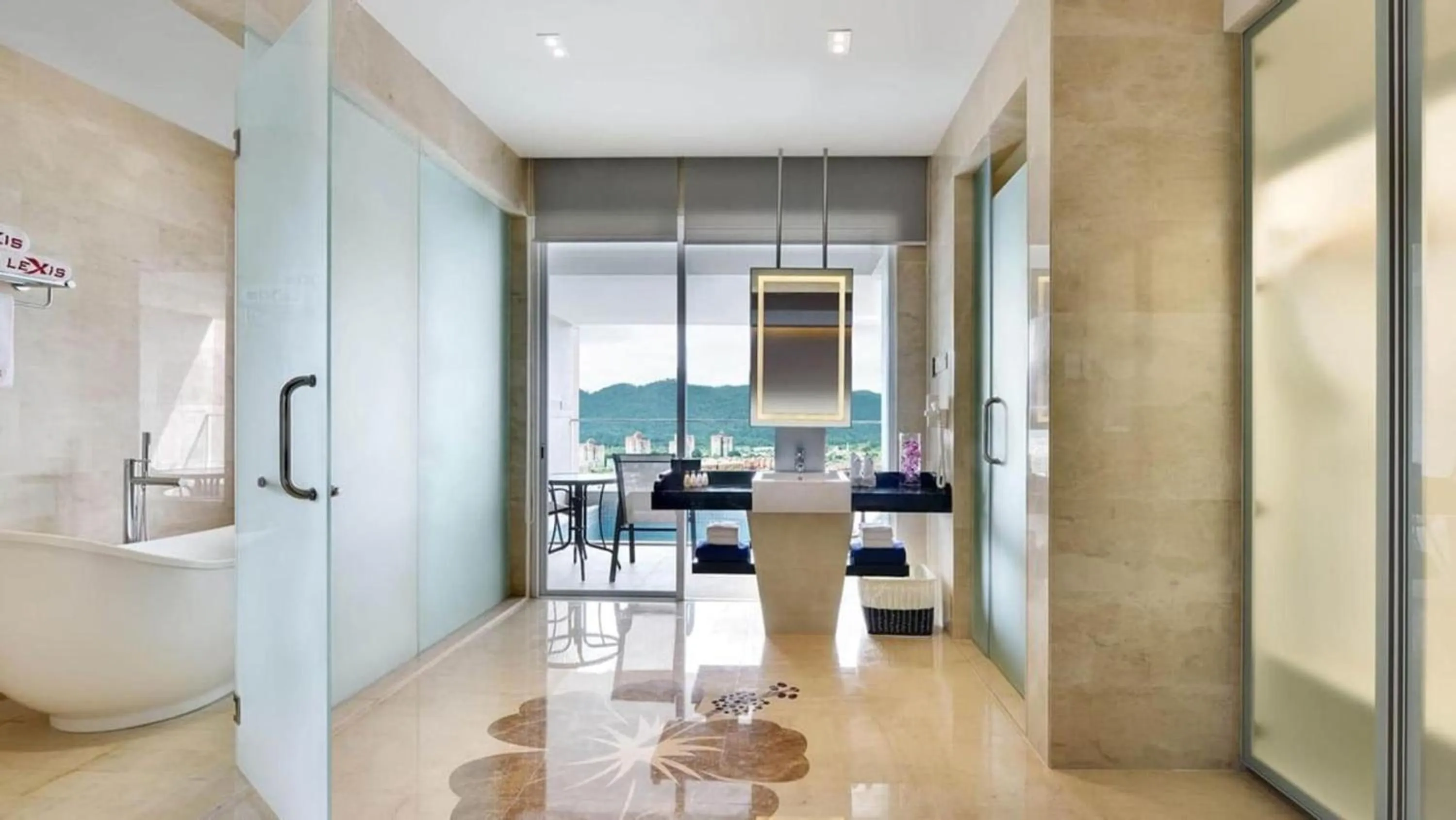 Toilet in Lexis Suites Penang