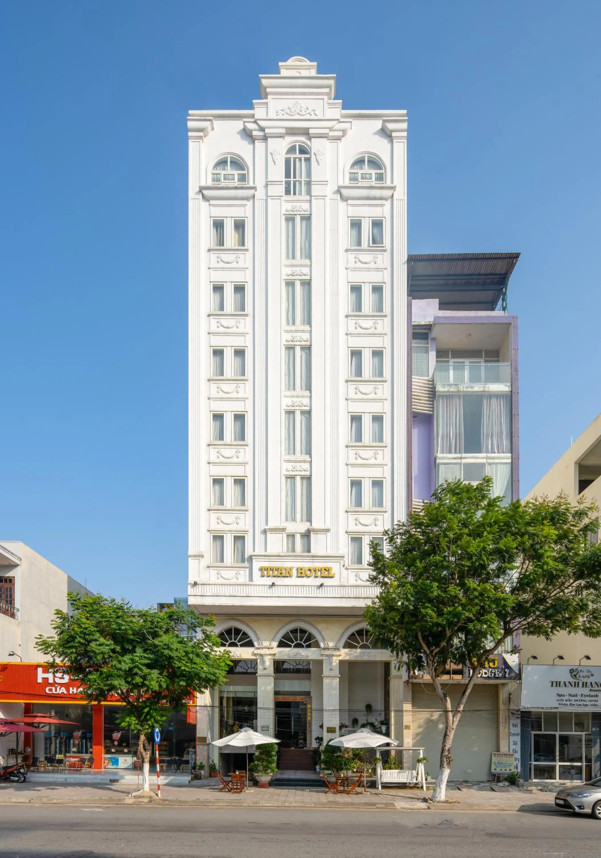 Property building in Titan Hotel Da Nang