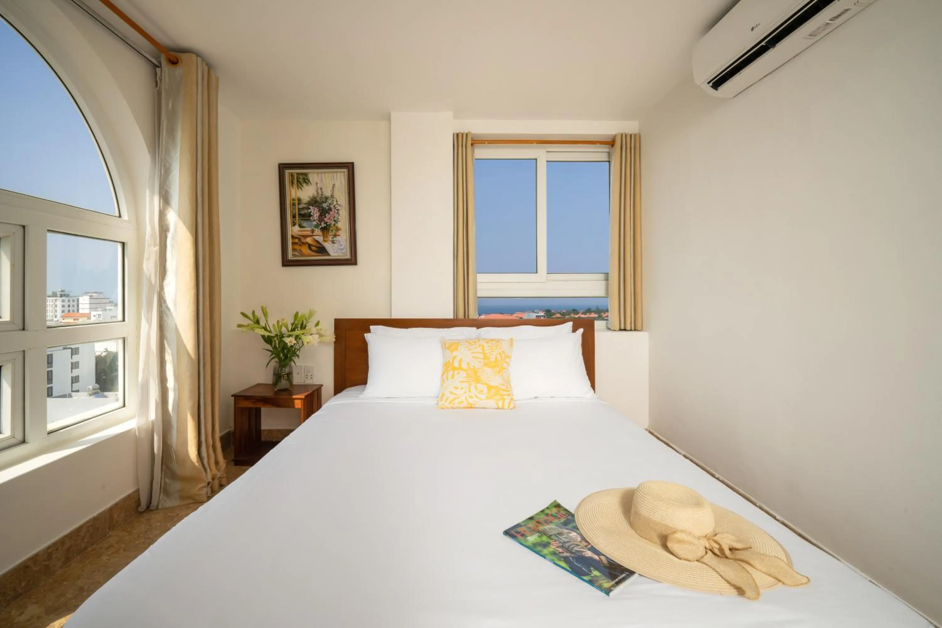 Bed in Titan Hotel Da Nang