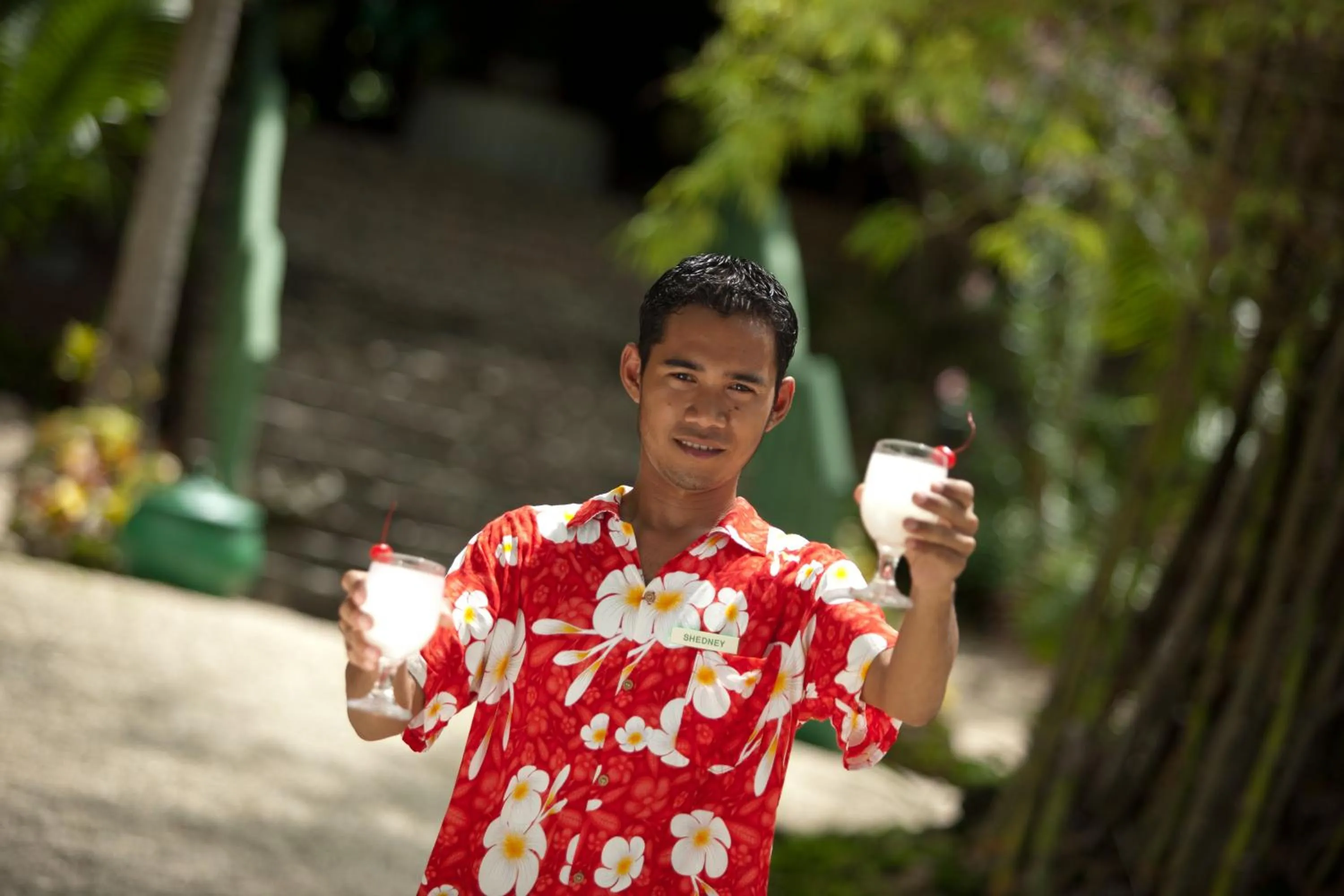 Staff in Costa Aguada Island Resort, Inampulugan Island, Sibunag, Guimaras