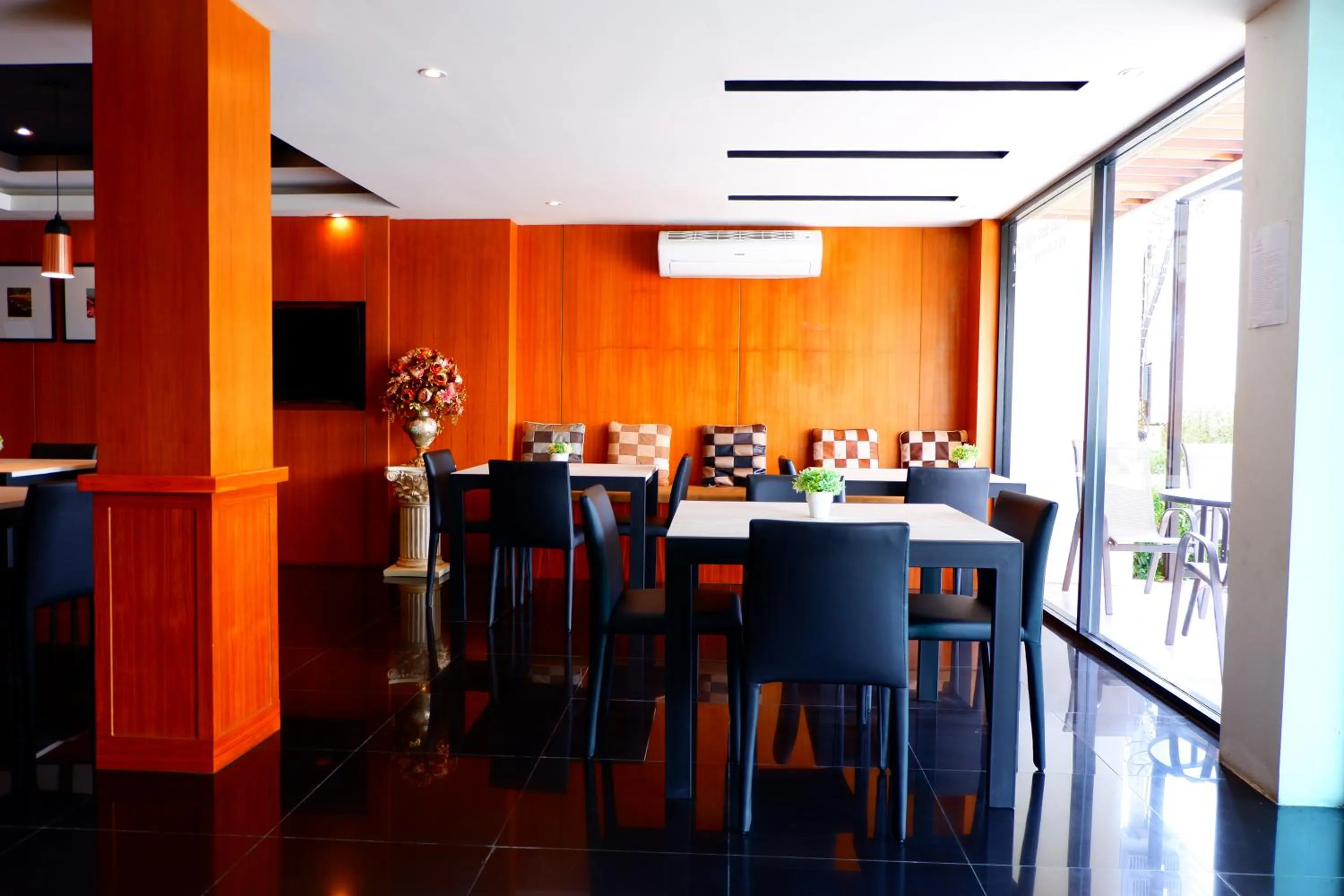 Decorative detail in The D257 Hotel