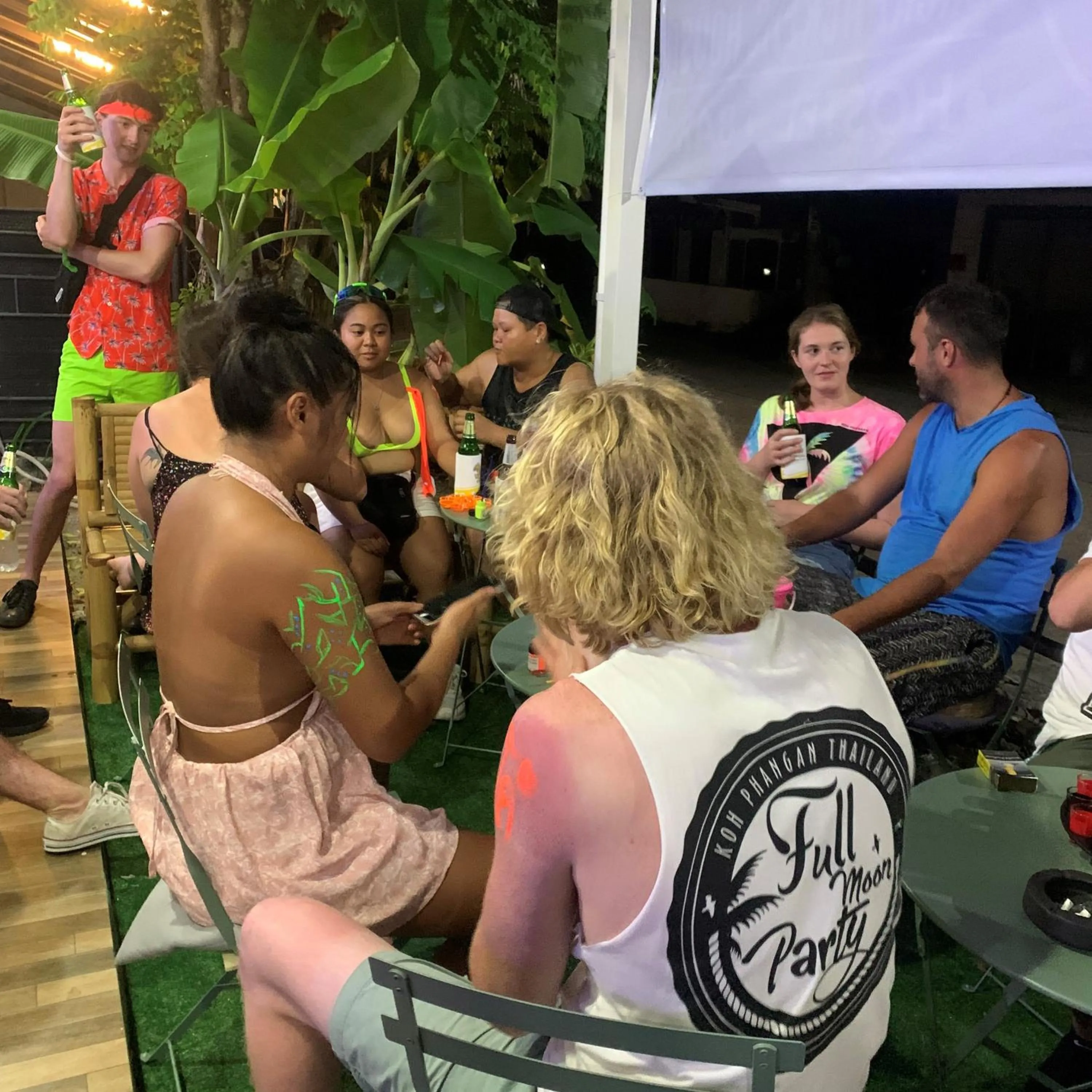 Patio in See Sea Backpackers House