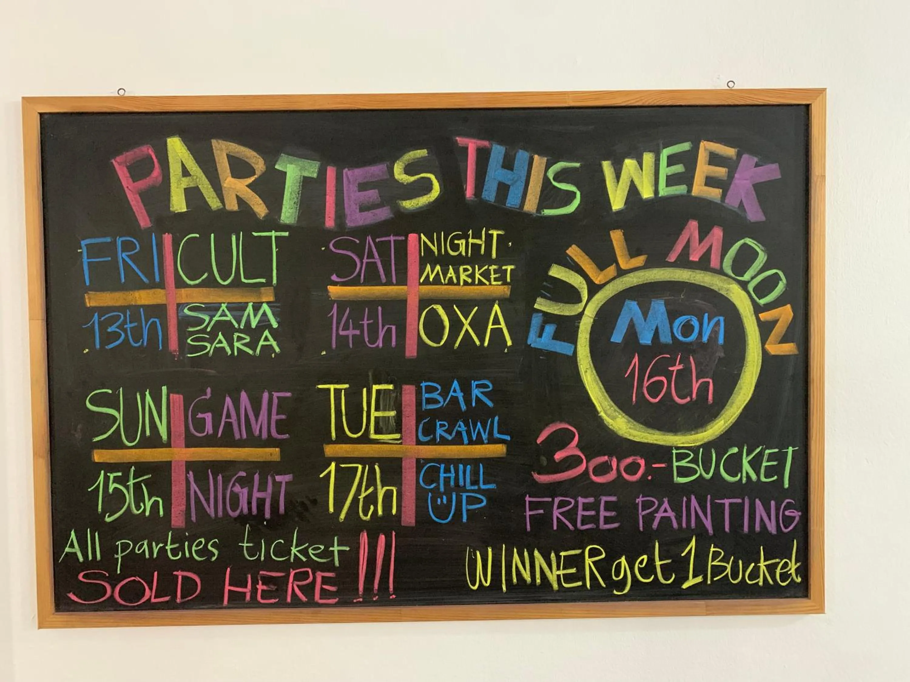 Activities in See Sea Backpackers House