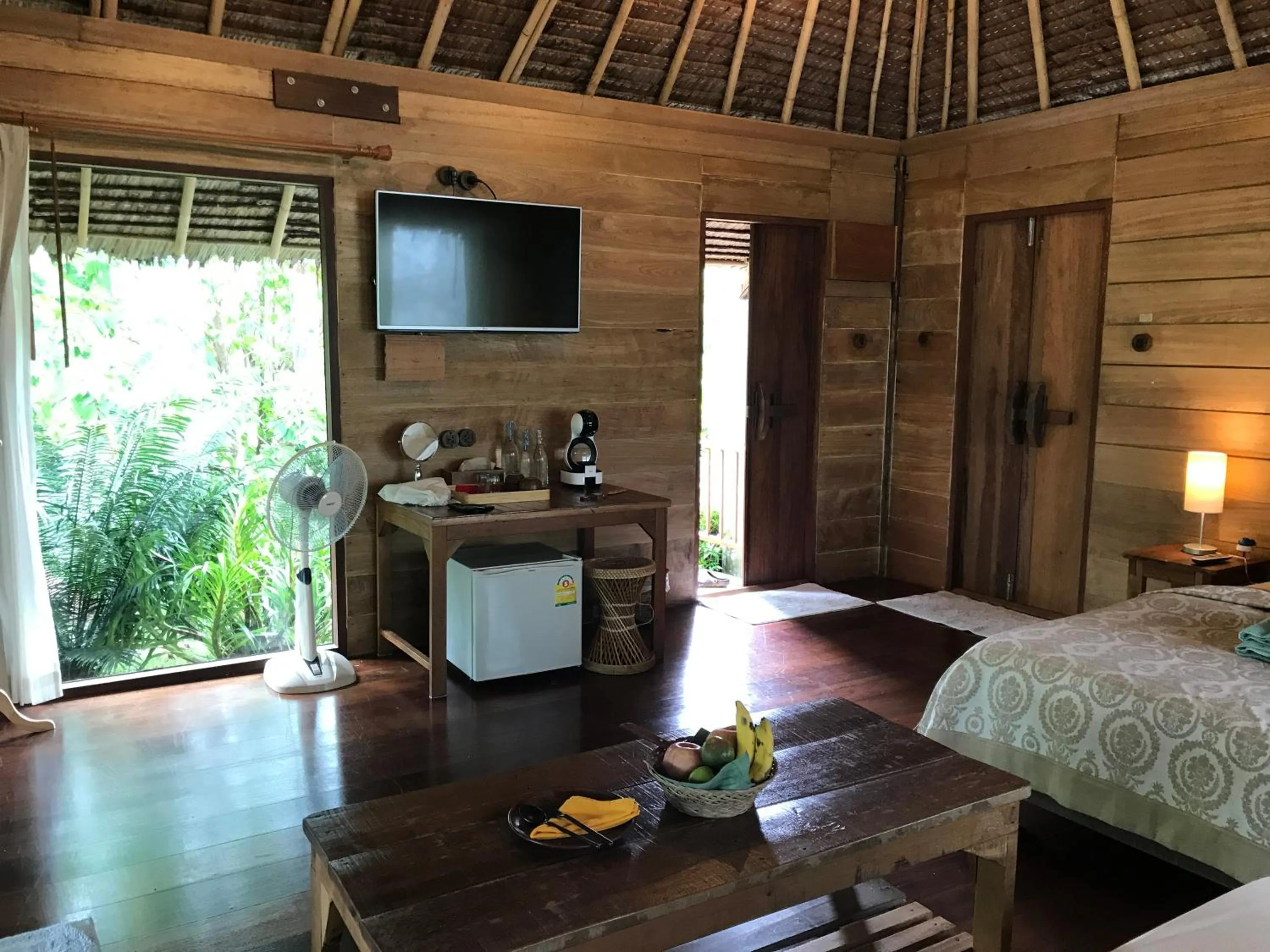 TV and multimedia, Bed in Thap Pala Cottage