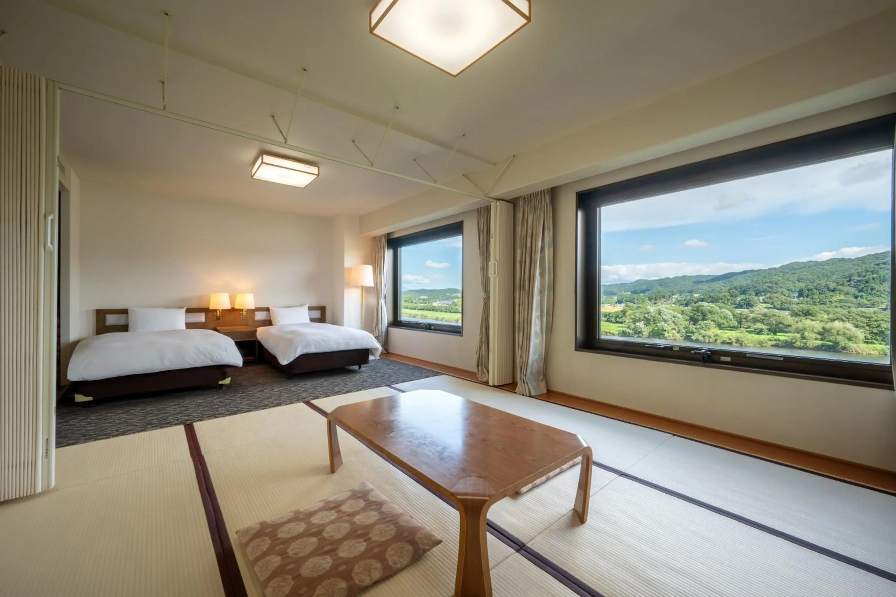 Bed in Hotel City Plaza Kitakami